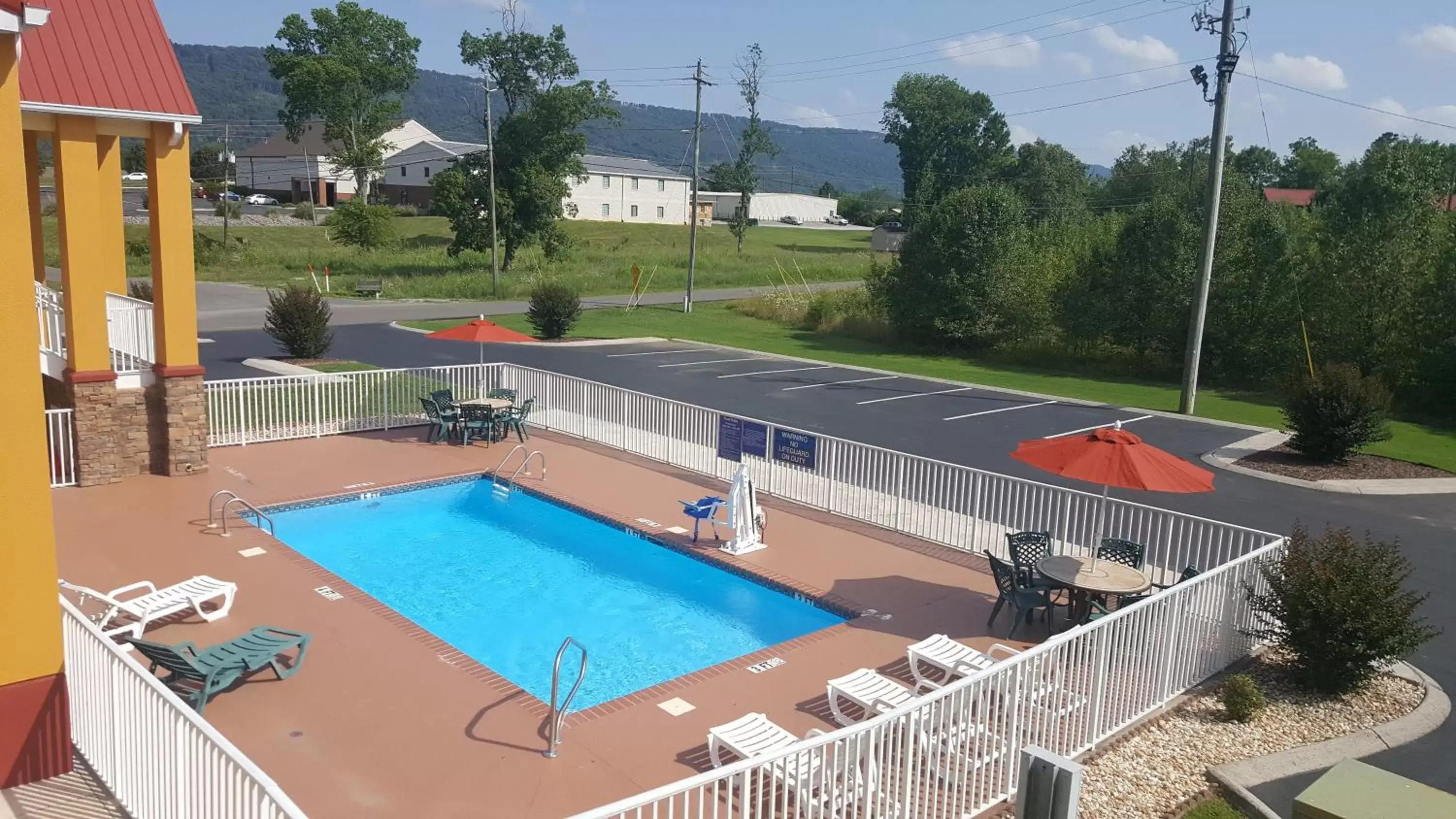 Pool View in Days Inn by Wyndham Trenton