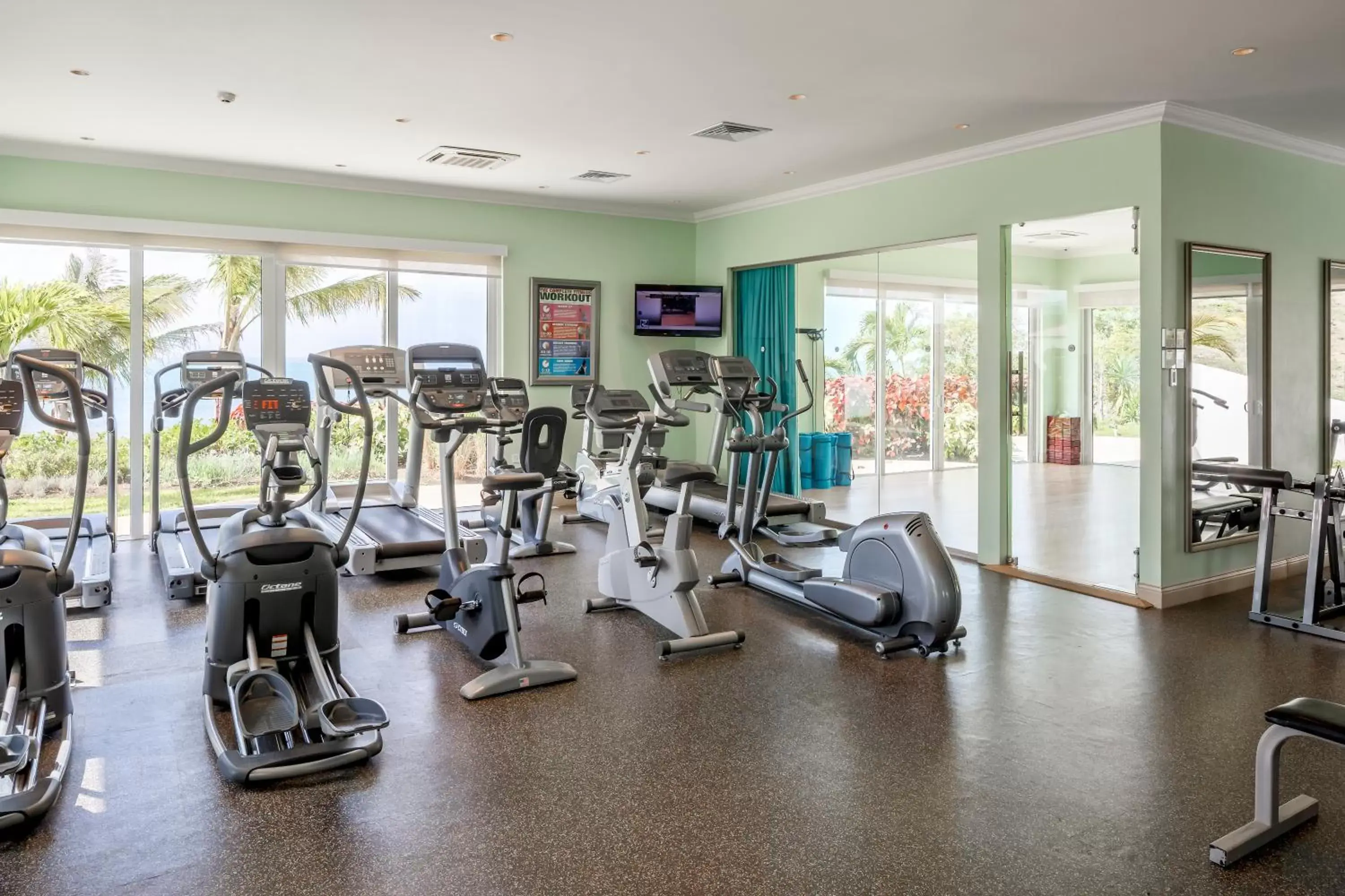 Fitness centre/facilities, View in Windjammer Landing Villa Beach Resort