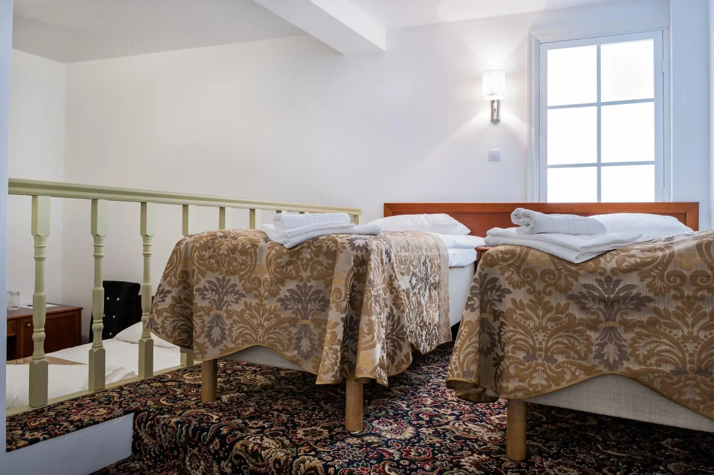 Bedroom, Bed in Three Crowns Residents