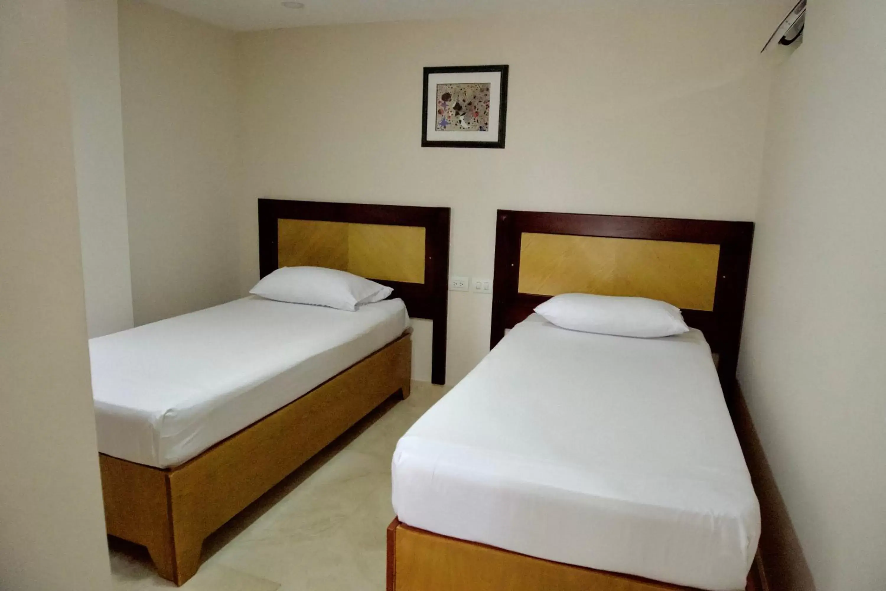 Property building, Bed in Hotel San Pedro del Fuerte