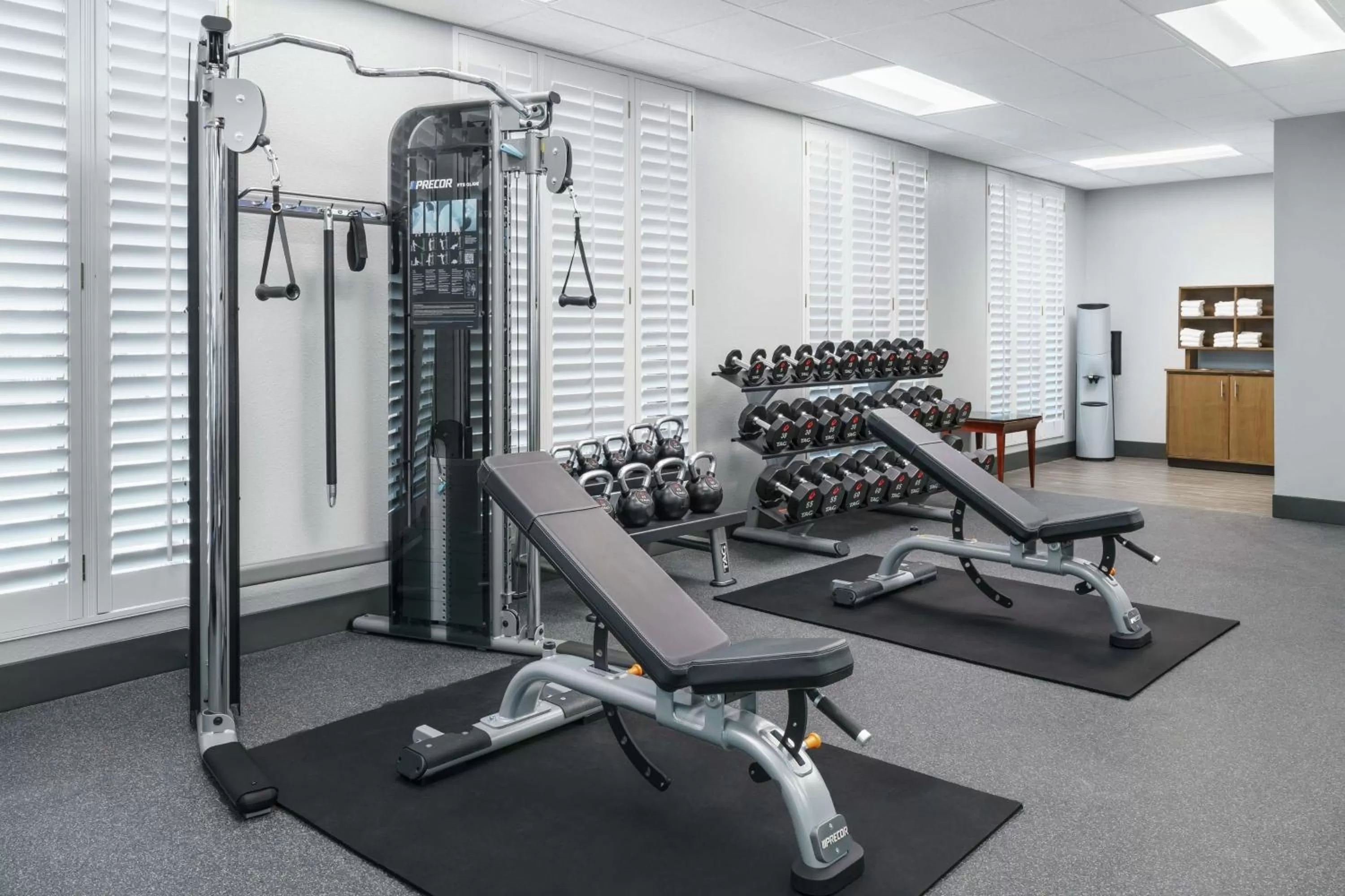 Fitness centre/facilities in Hampton Inn & Suites Tampa Ybor City Downtown