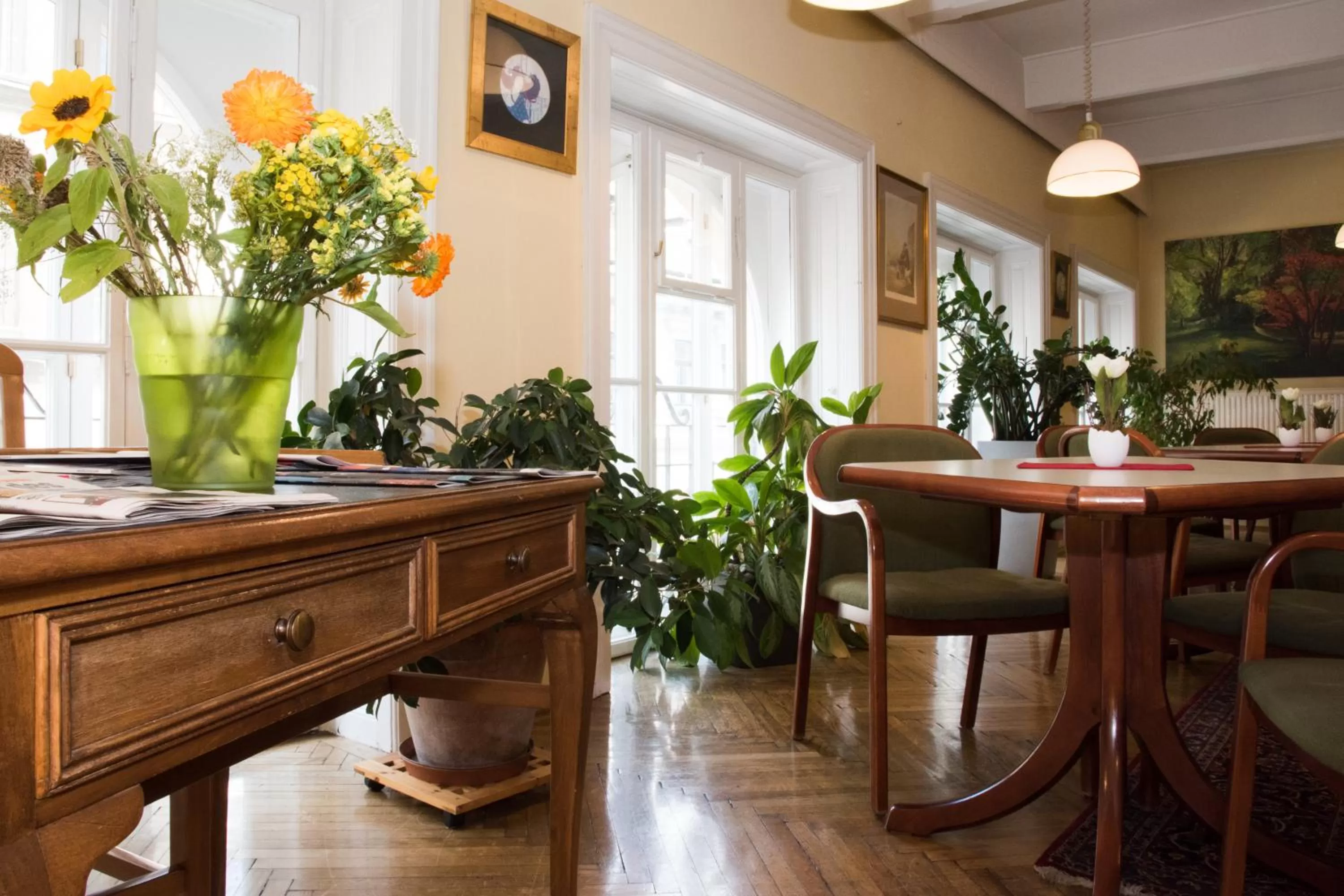 Lounge or bar in Pension Lehrerhaus