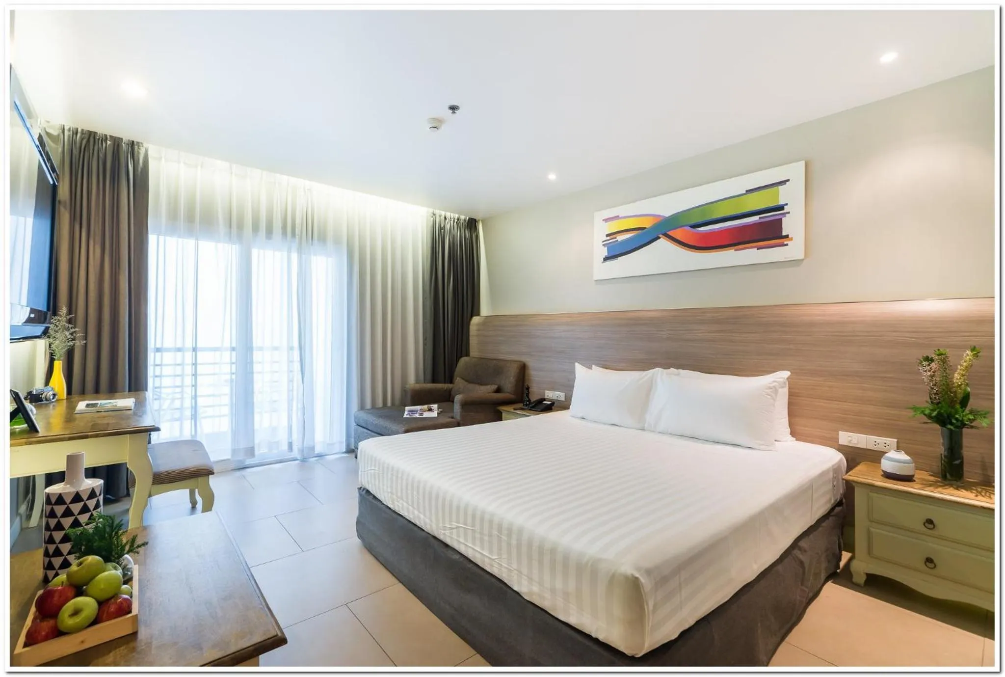 Bedroom, Bed in Sea Me Spring Too Hotel