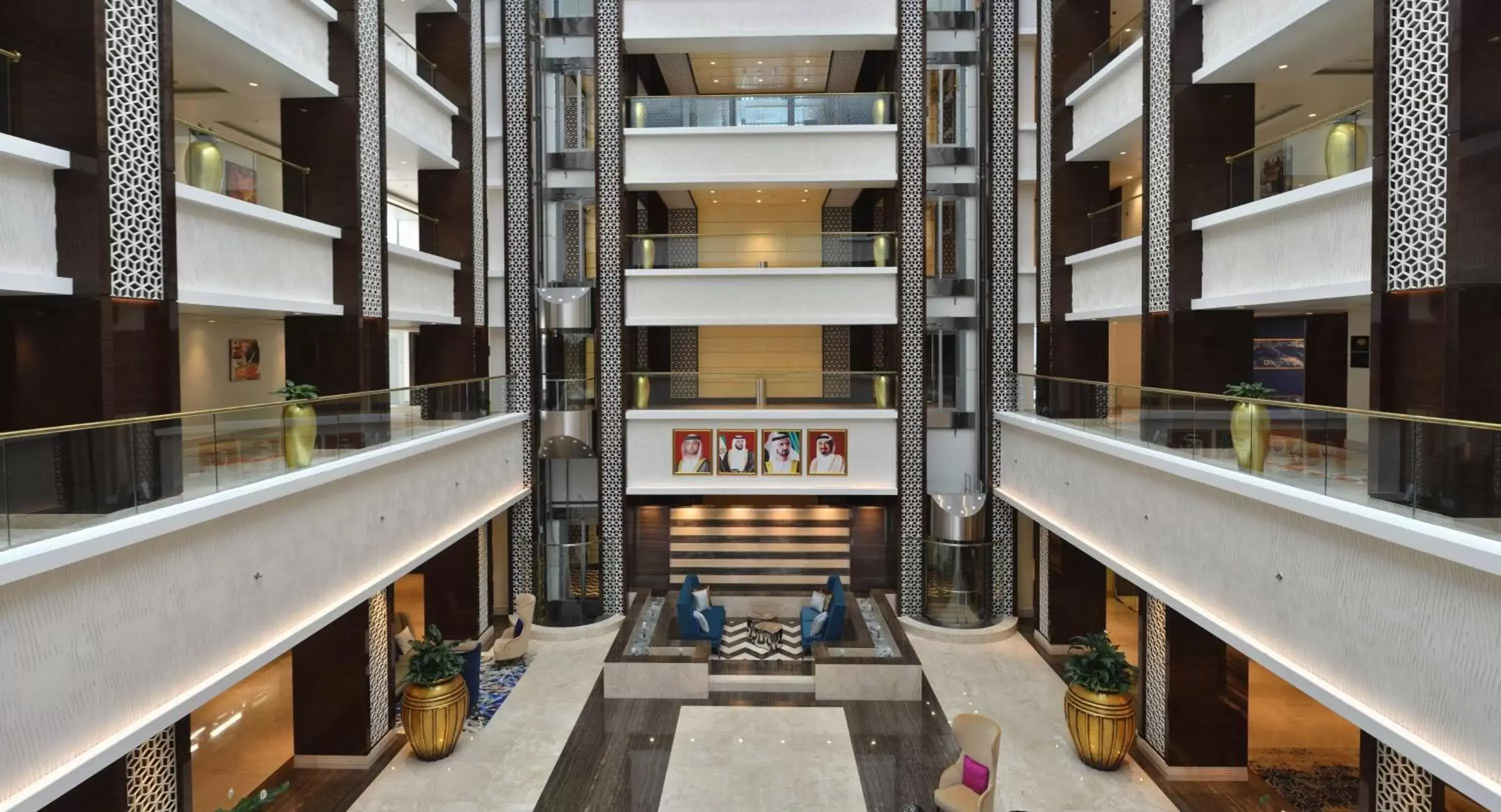 Lobby or reception in Radisson Blu Hotel, Ajman