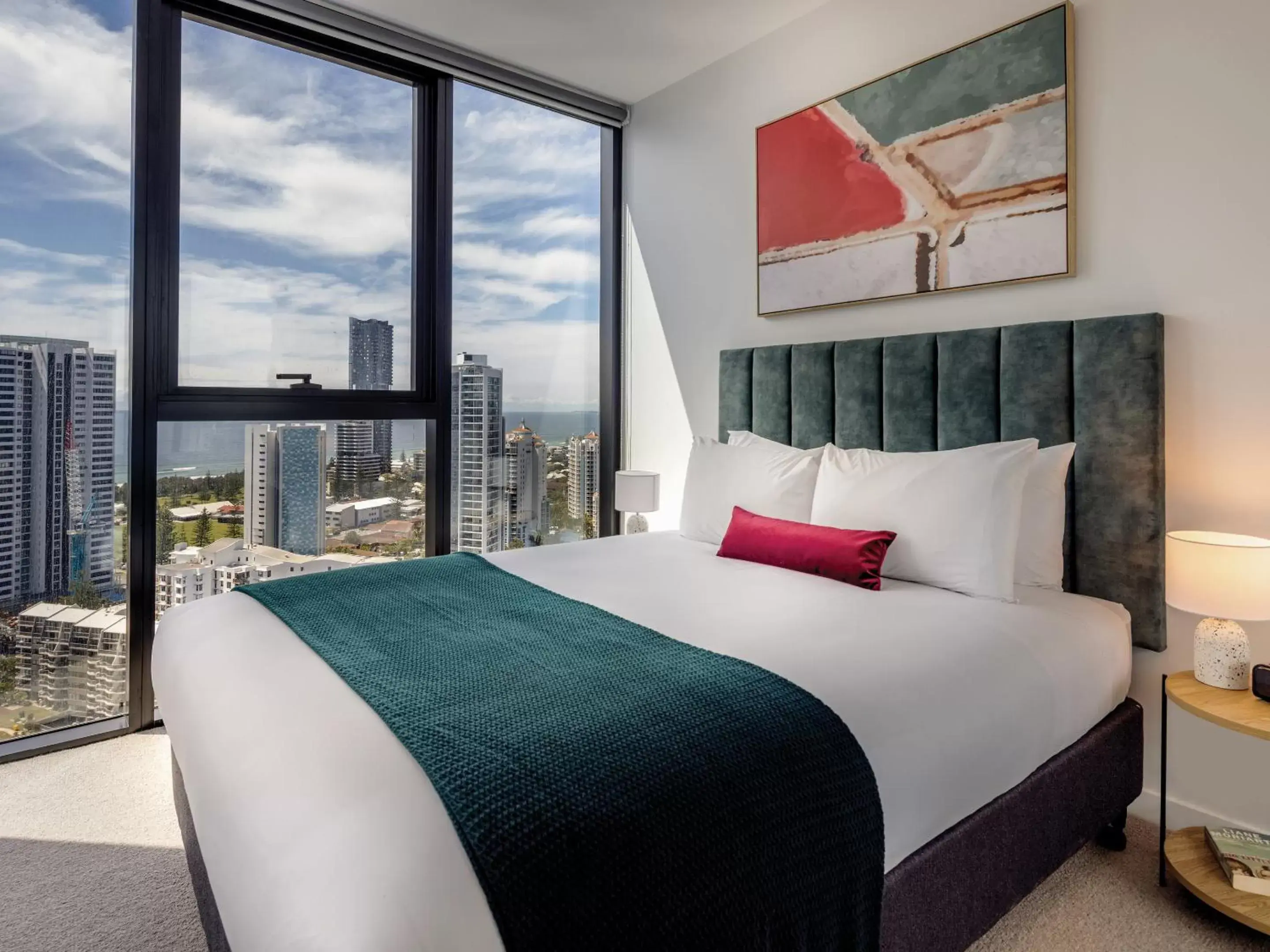 Bedroom, Bed in The Star Residences - Gold Coast