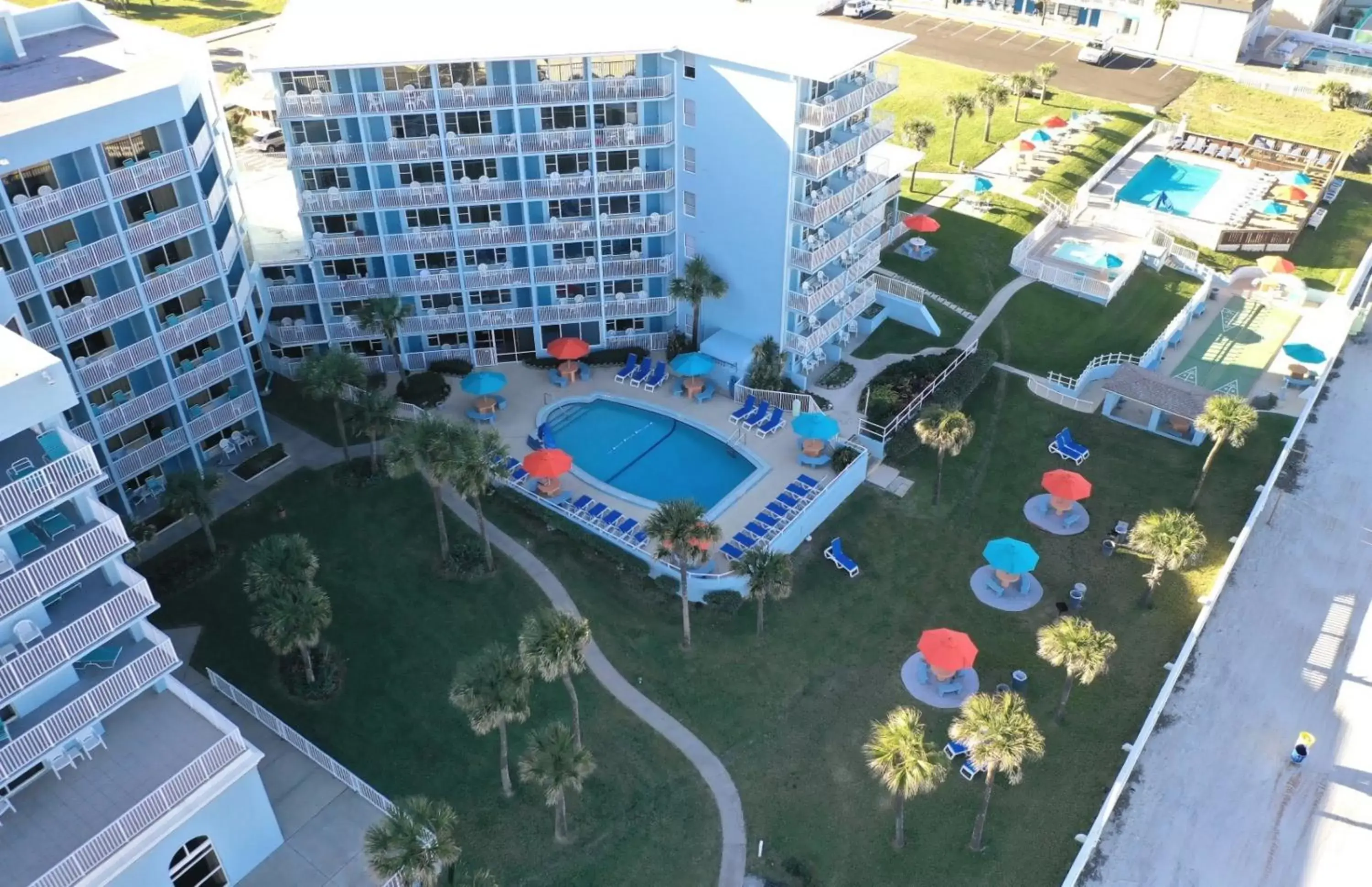 Bird's eye view, Pool View in El Caribe Resort and Conference Center