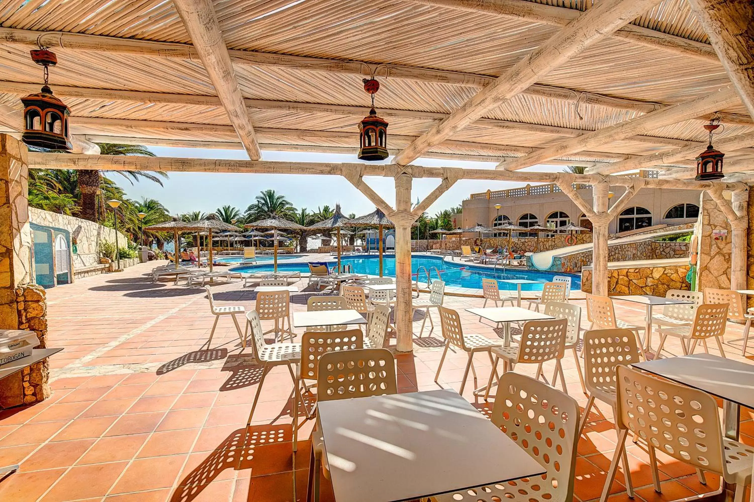 Lounge or bar, Restaurant/Places to Eat in SBH Monica Beach Resort