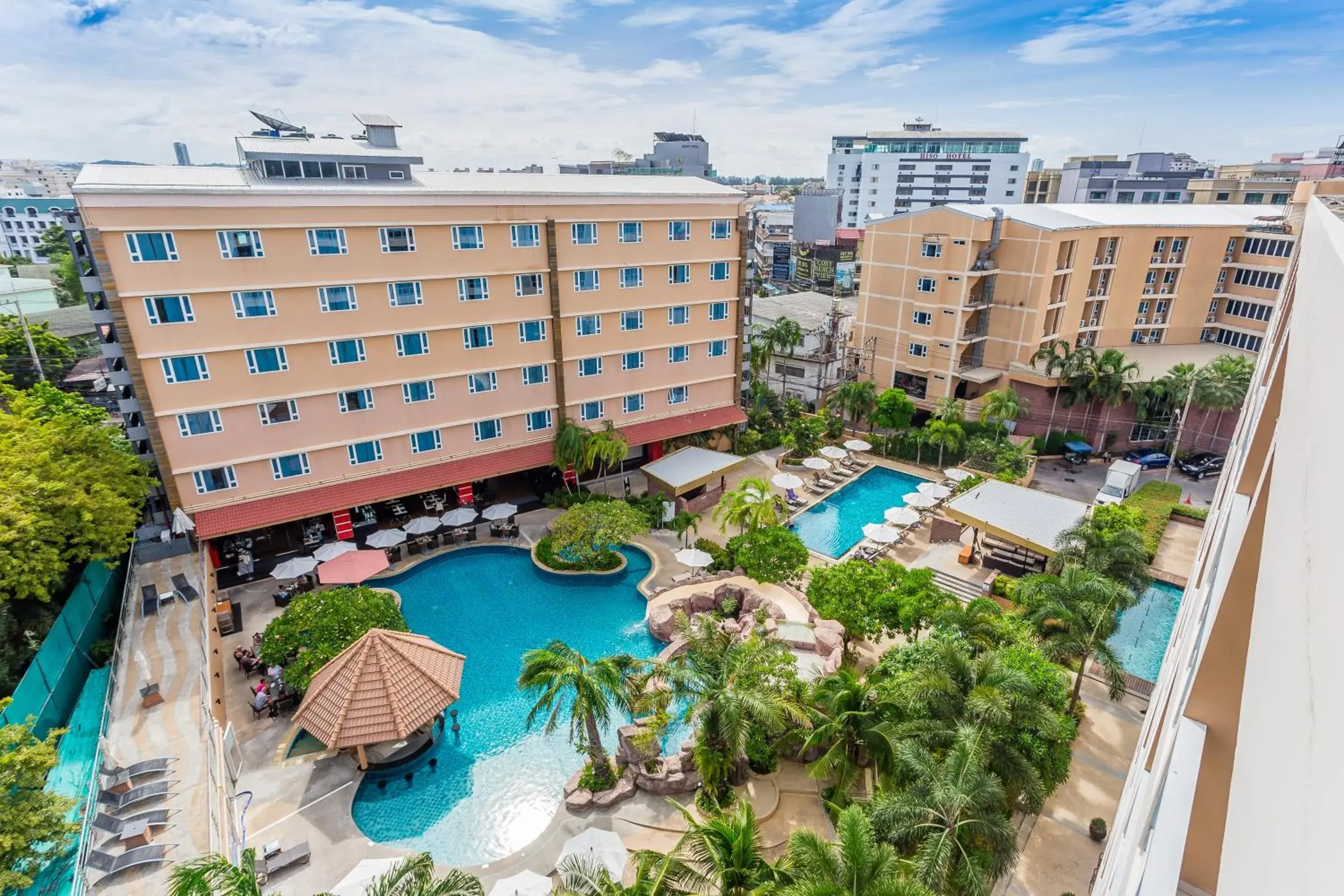 Property building, Pool View in Nova Platinum Hotel