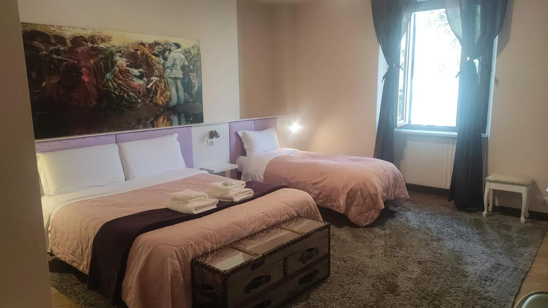 Bed in Megaride Guest House