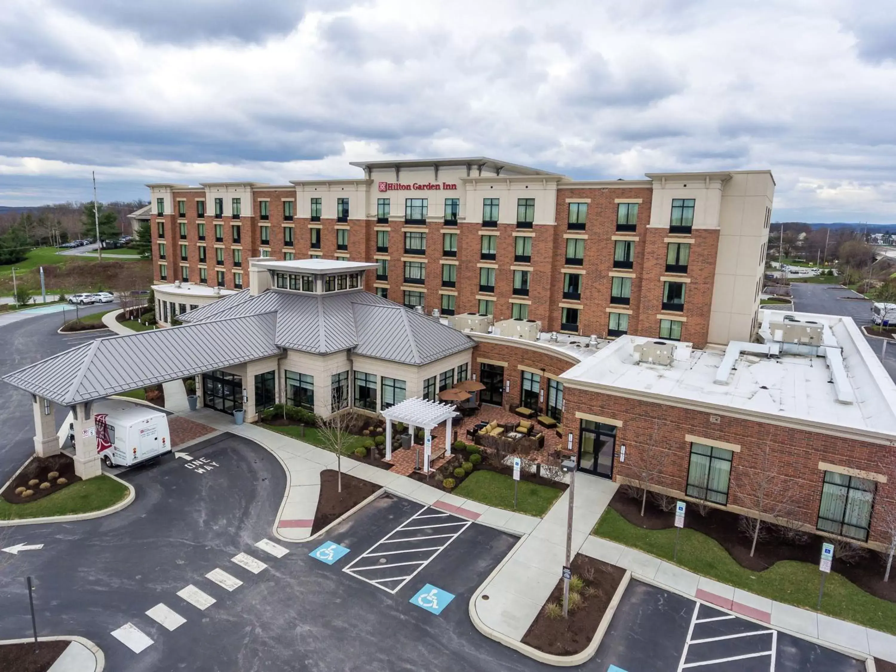 Property building, Bird's-eye View in Hilton Garden Inn Exton-West Chester