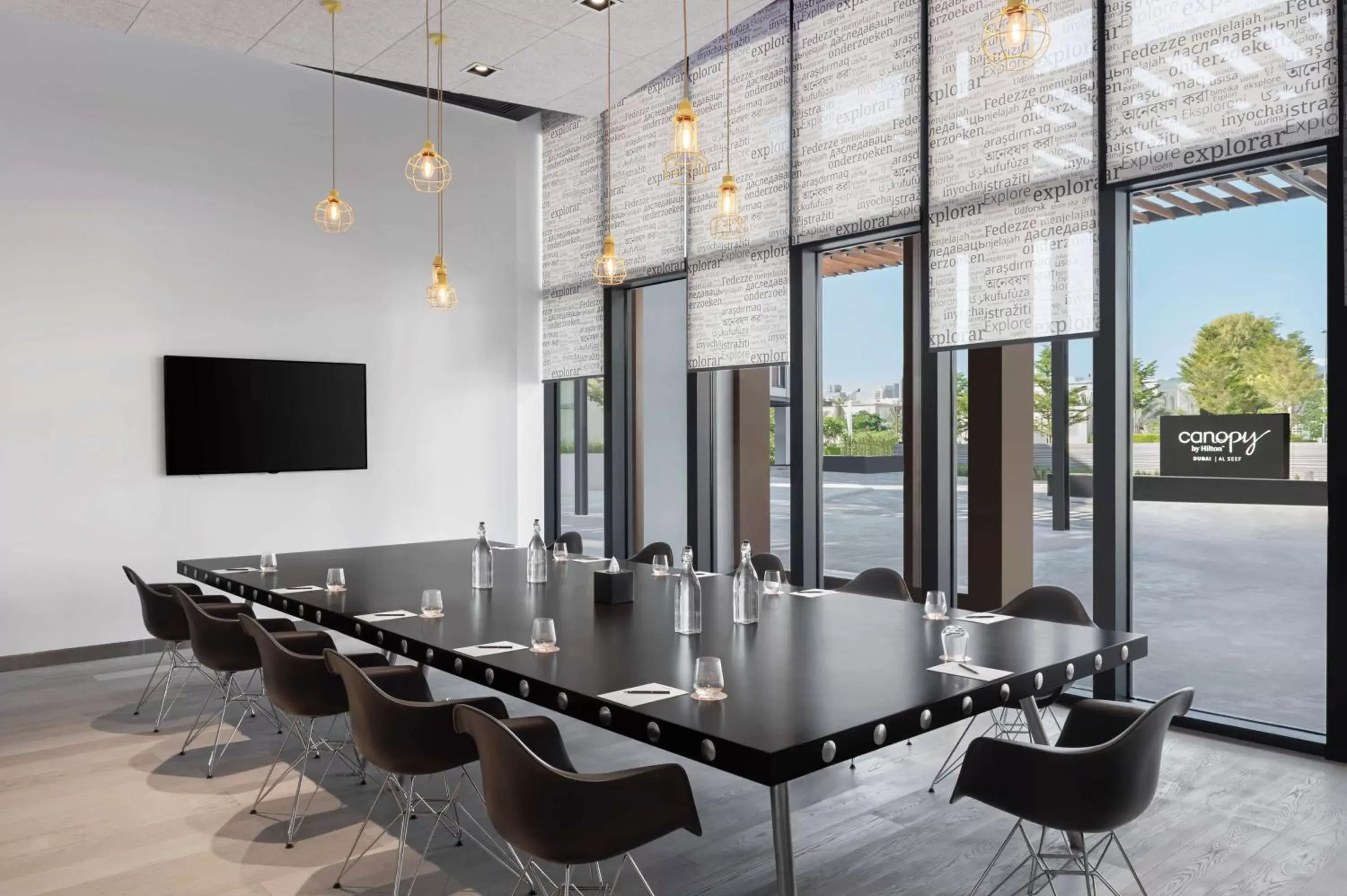 Meeting/conference room in Canopy by Hilton Dubai Al Seef