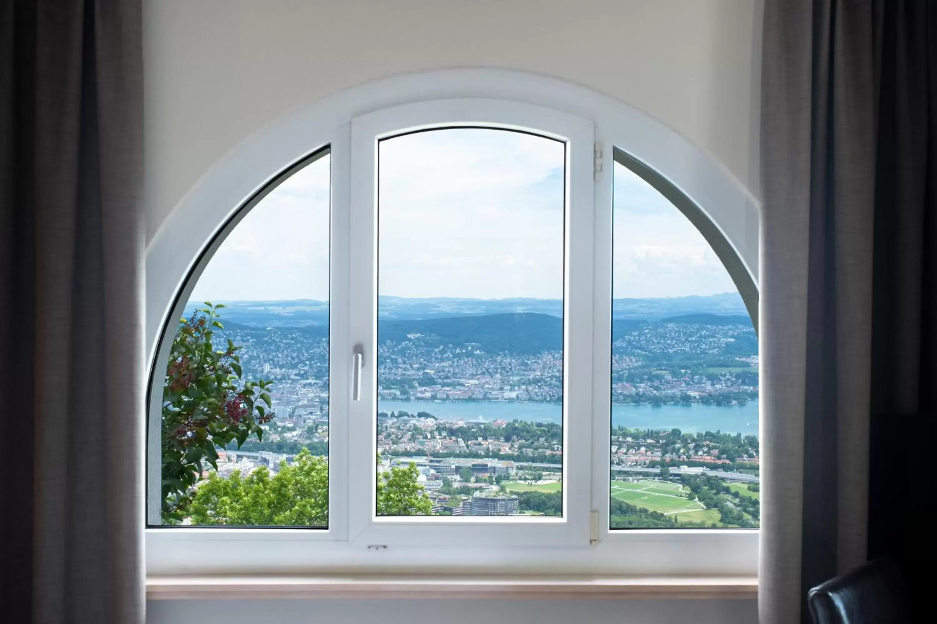 City view, Mountain View in Hotel UTO KULM - car-free