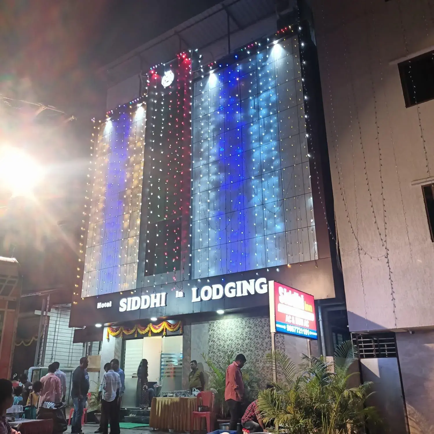 Facade/entrance, Property Building in Hotel Siddhi Inn Lodging - Navi Mumbai