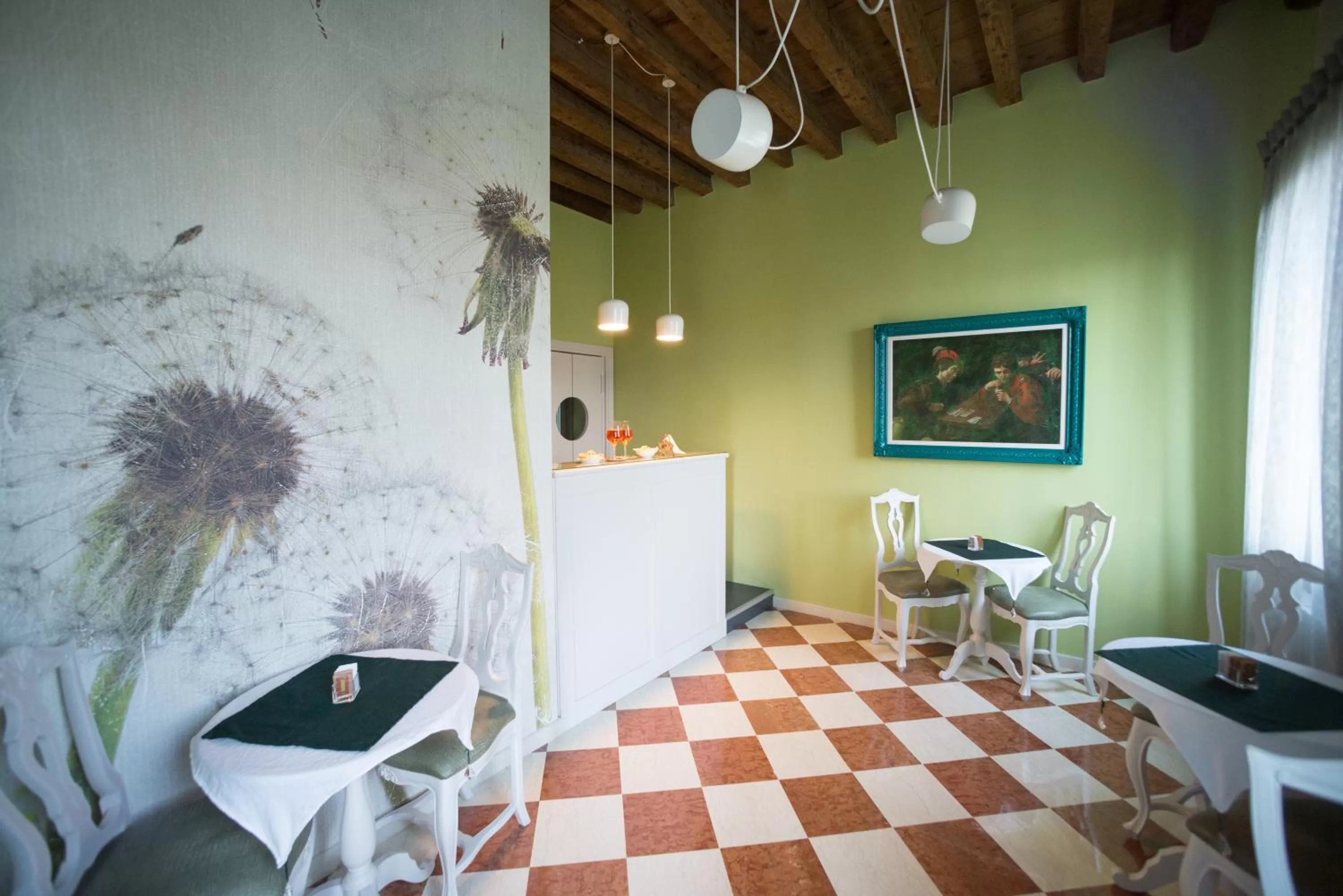 Living room in Villa Gasparini