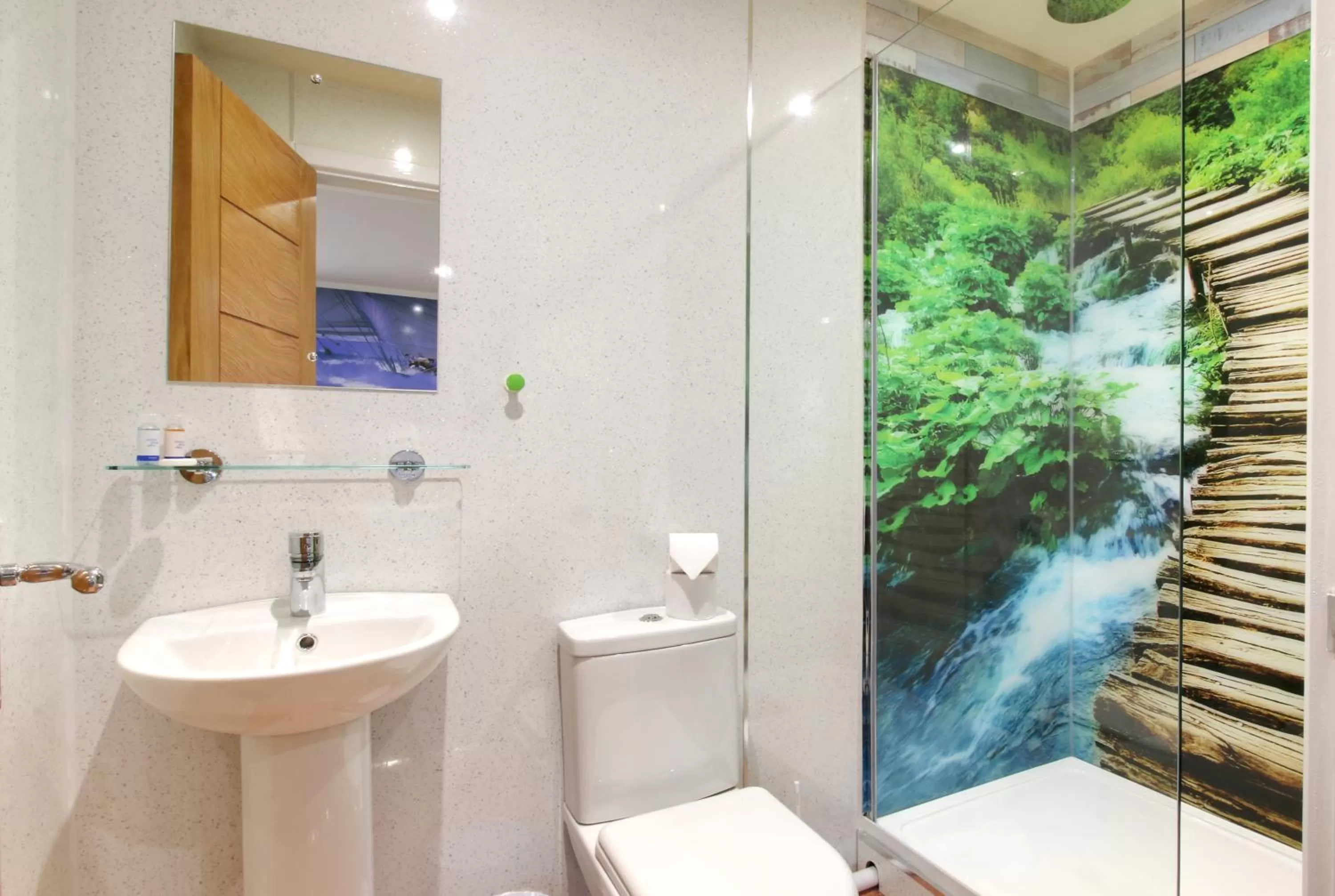 Bathroom in Silver Street Suites