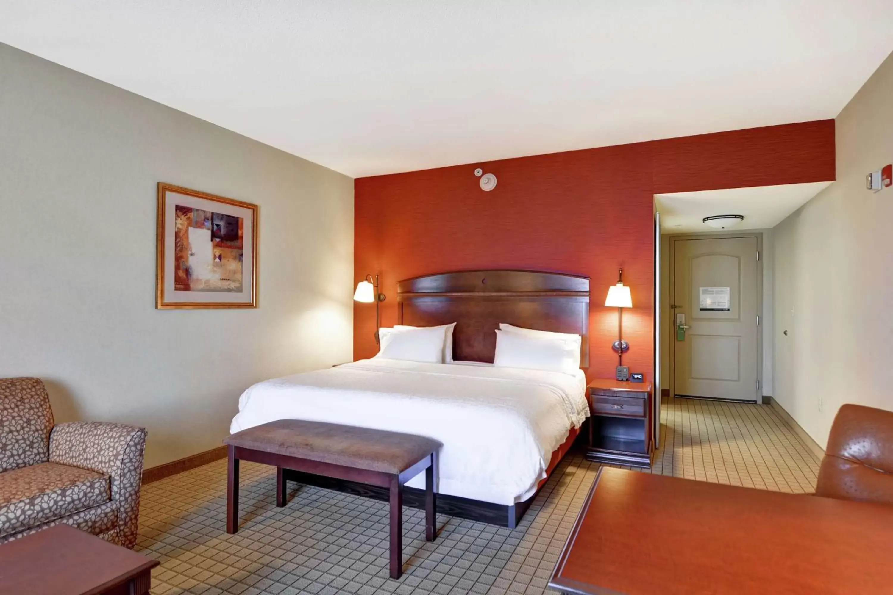 Bedroom, Bed in Hampton Inn and Suites Peoria at Grand Prairie