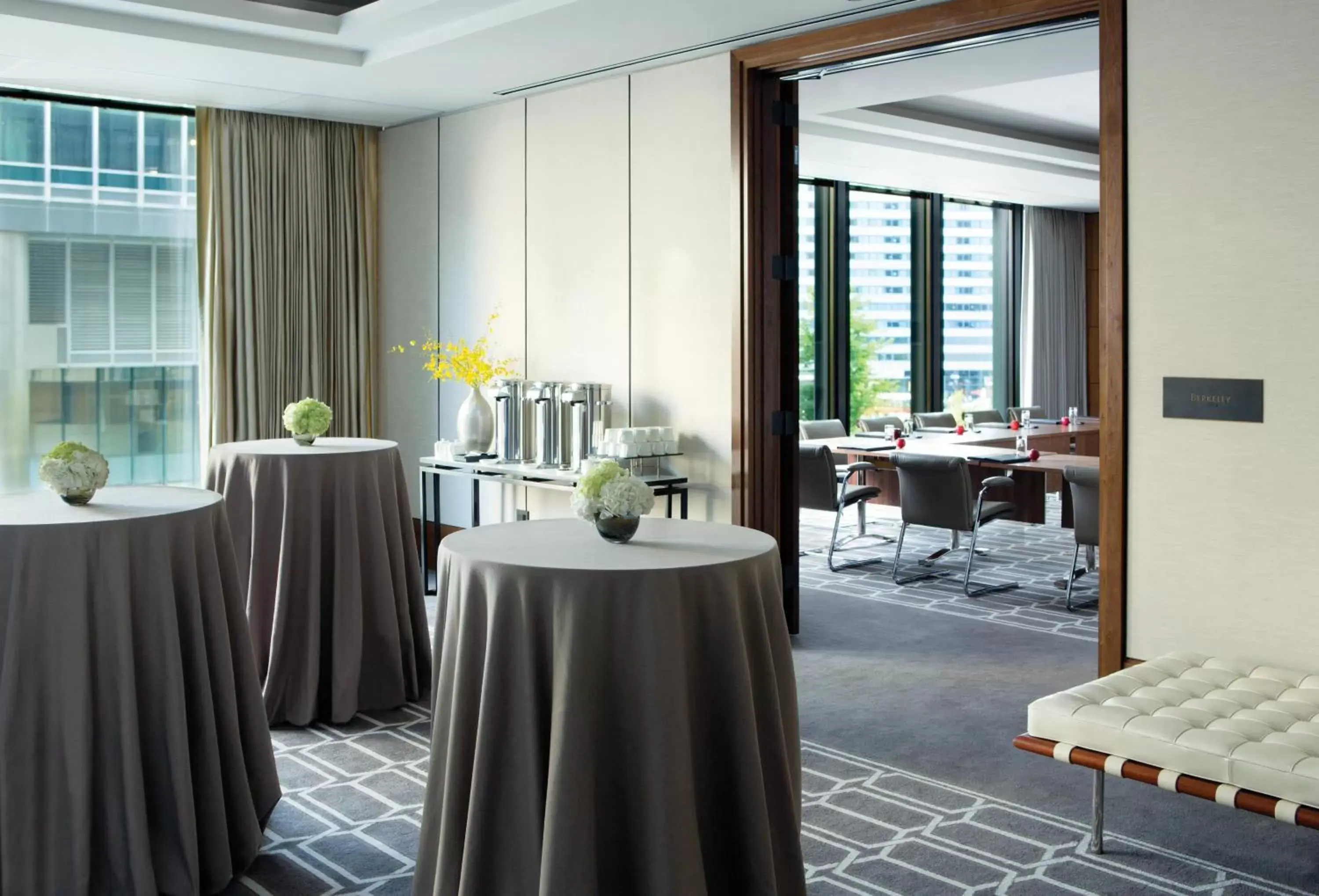 Business facilities, View in The Langham Chicago