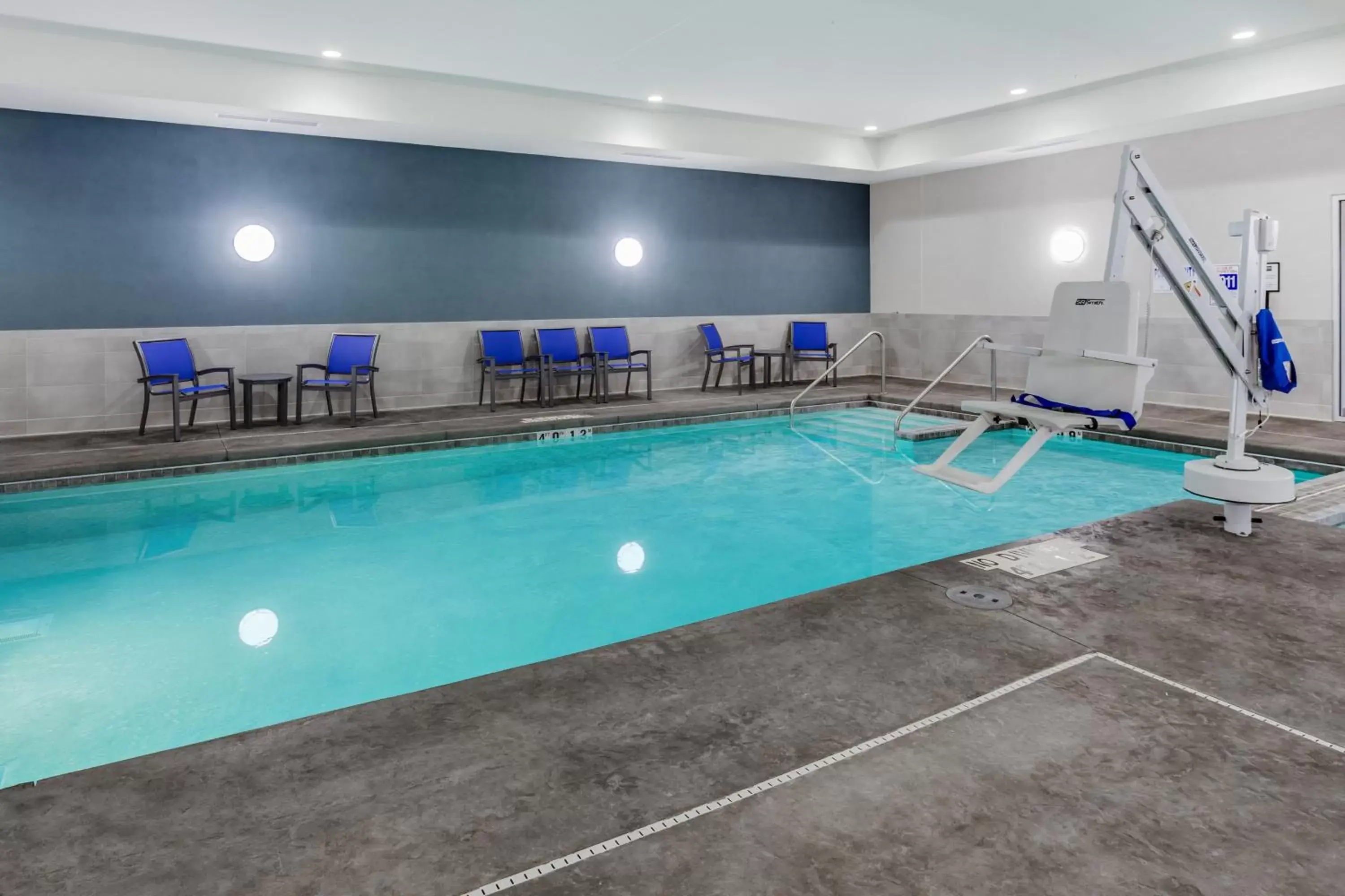 Swimming Pool in Holiday Inn Express & Suites - Rice Lake, an IHG Hotel