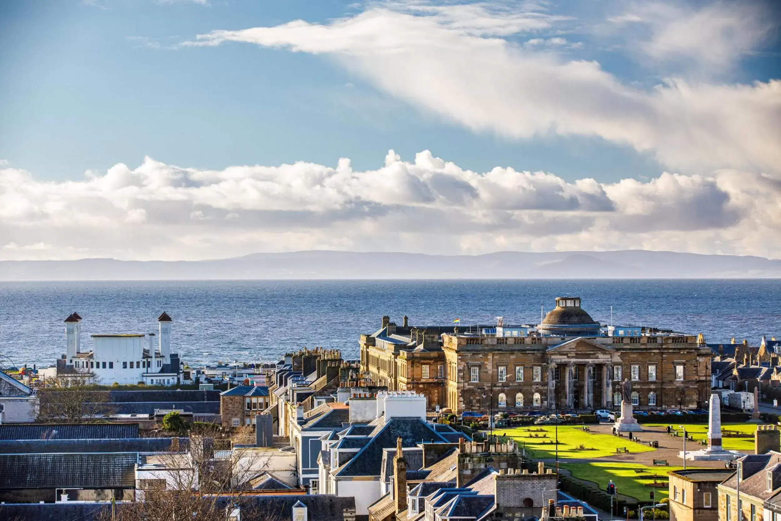 Sea view in Mercure Ayr Hotel