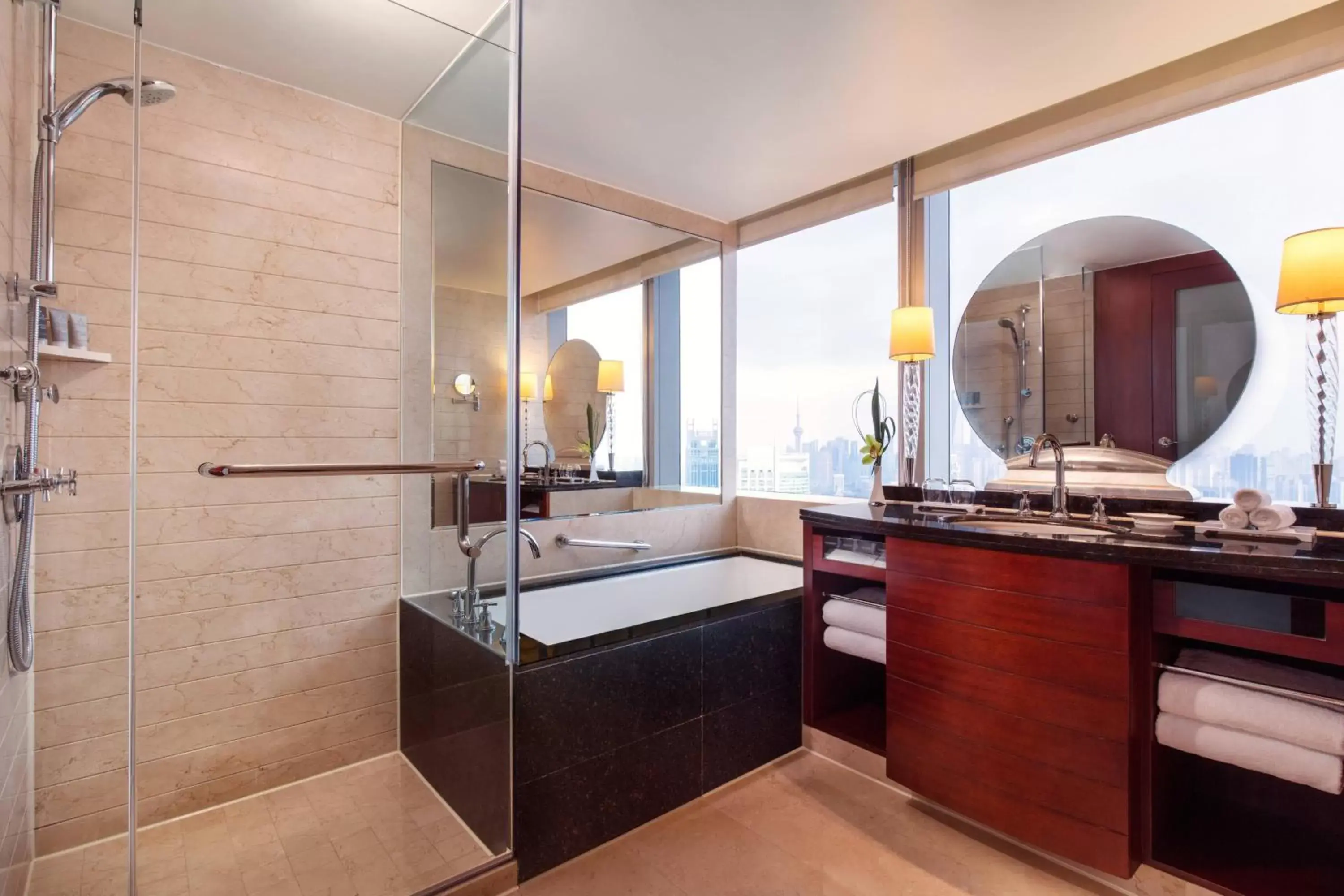 Photo of the whole room, Bathroom in JW Marriott Shanghai at Tomorrow Square