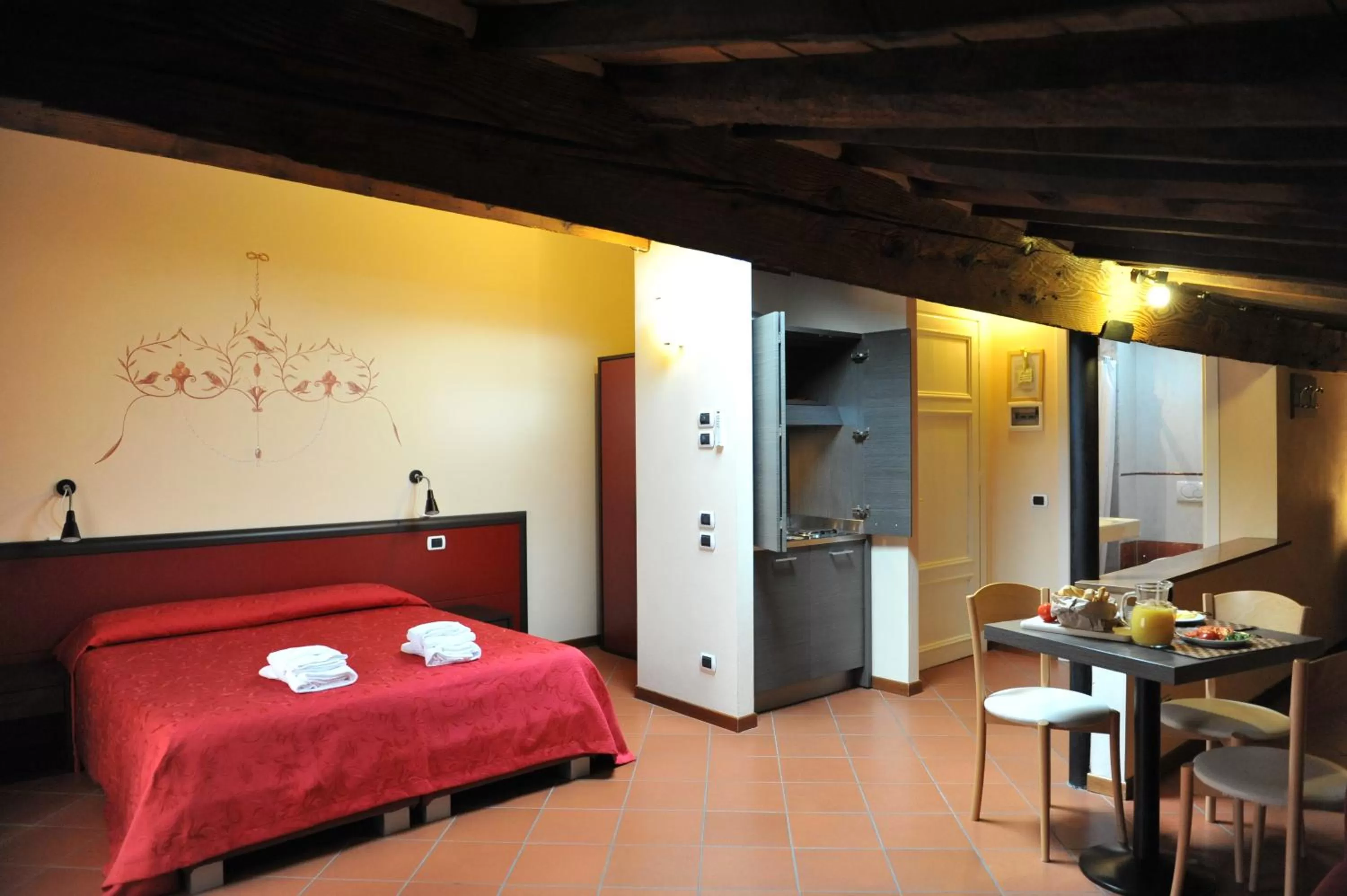 Bedroom, Bed in B&B Il Seminario