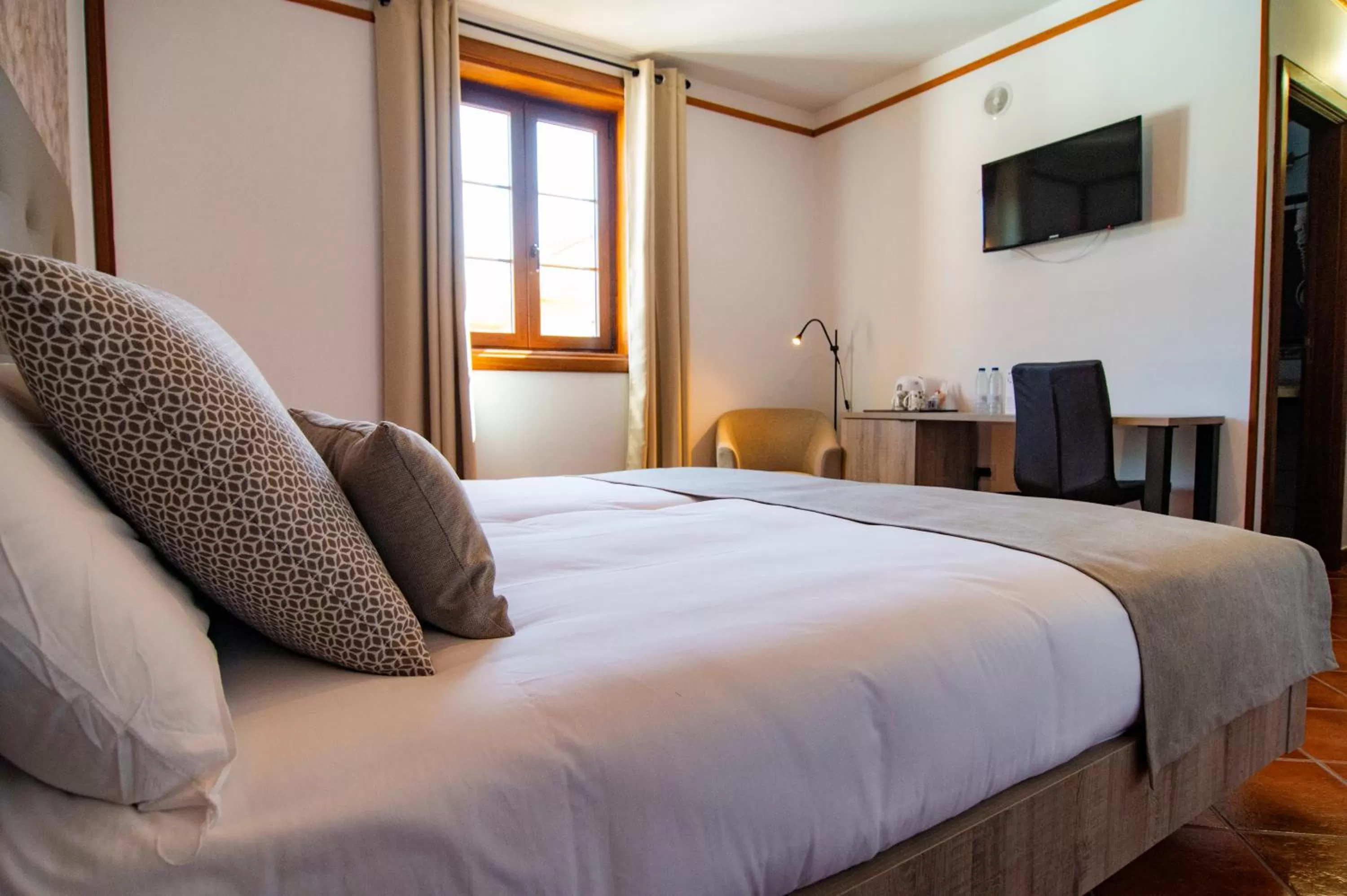 Bed in Hotel El Tejar & Spa