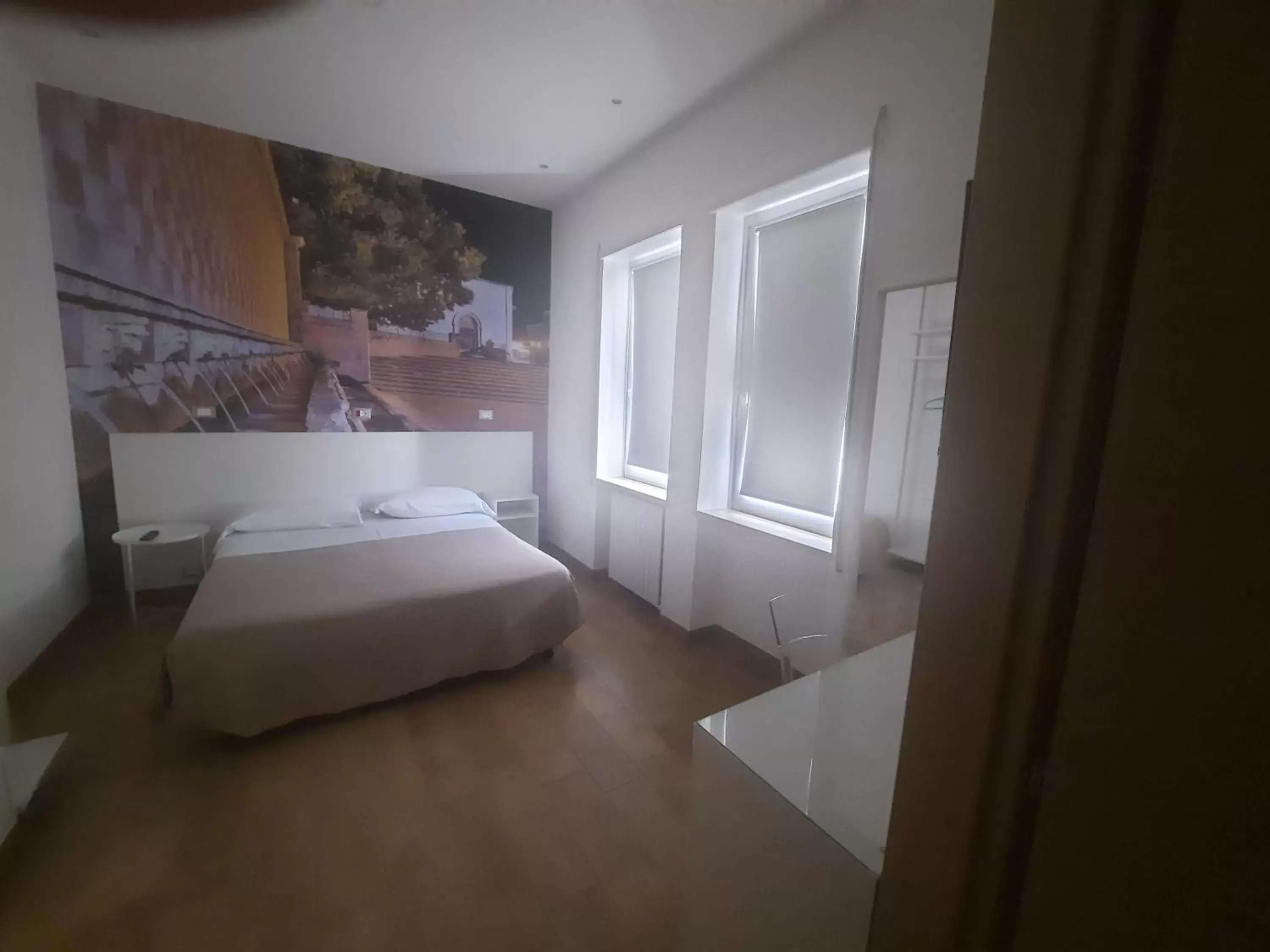 Bedroom, Bed in Hotel Porta Rivera