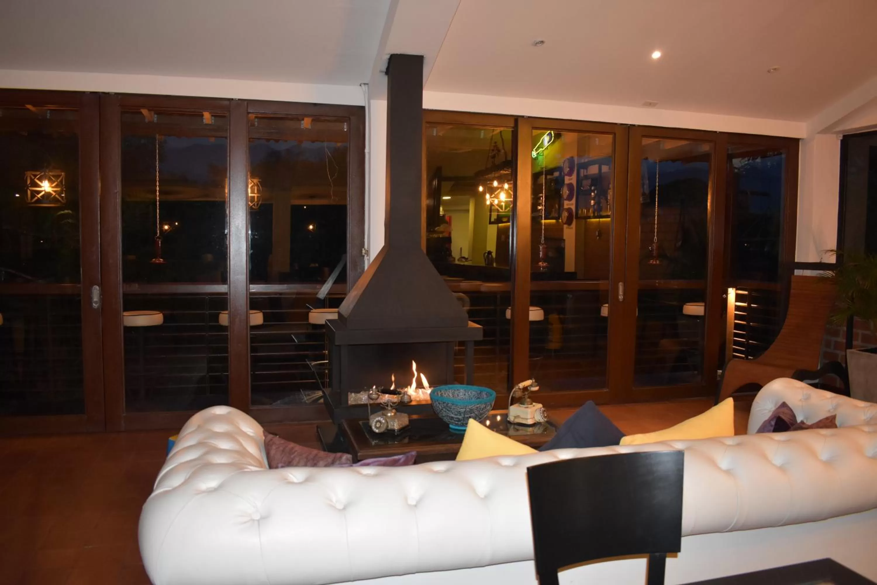 Living room in Hotel Bambu Inn