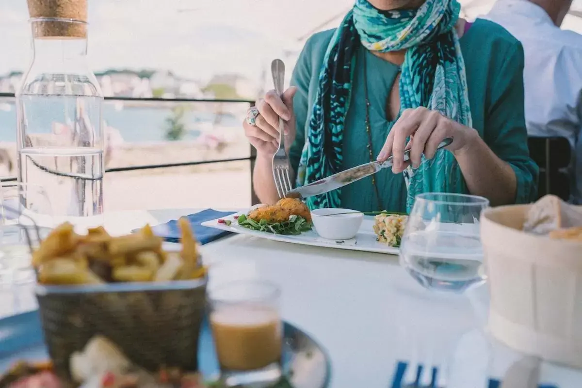 Food close-up in Hotel Du Bac