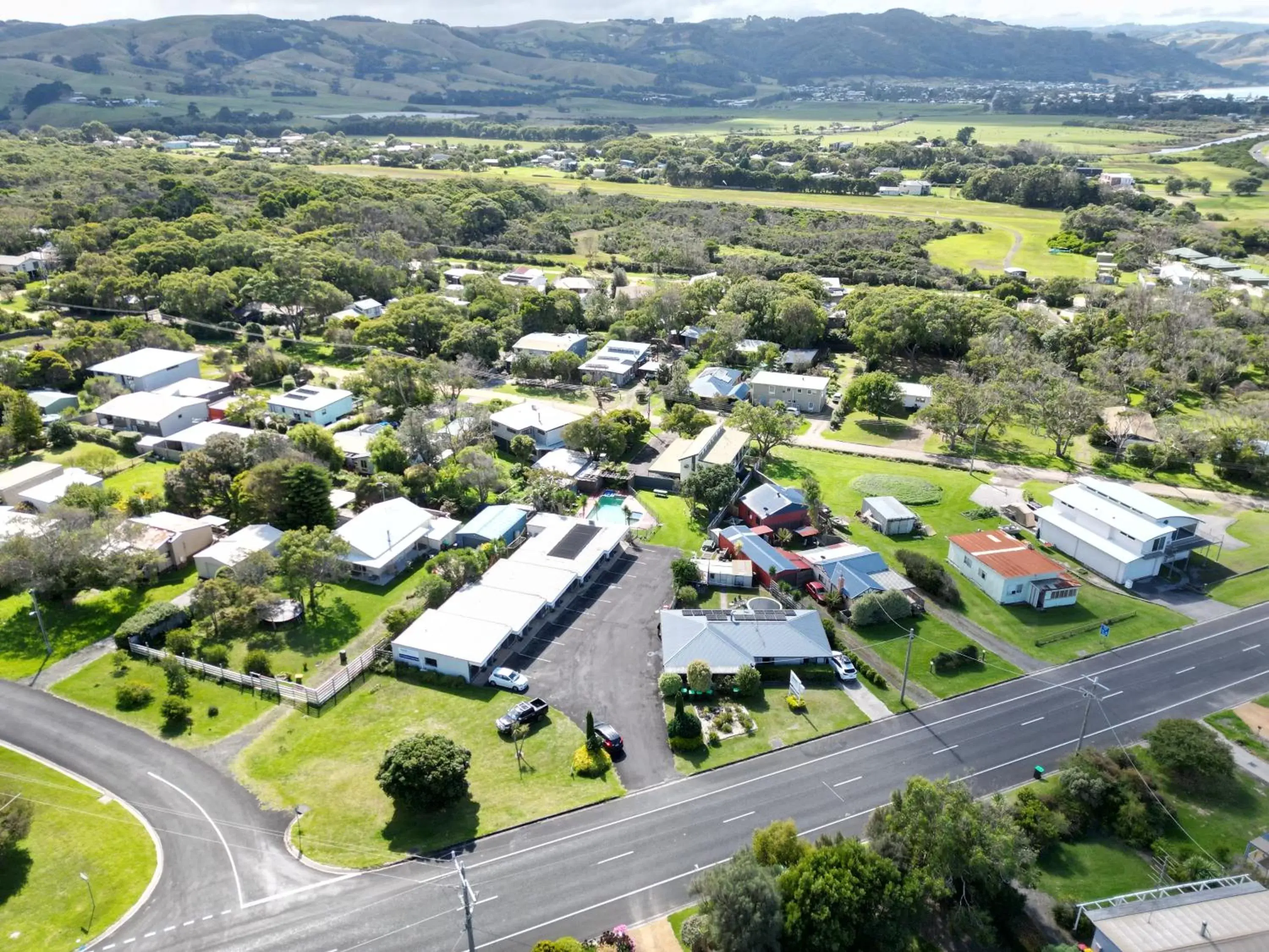 Bird's-eye View in Motel Marengo