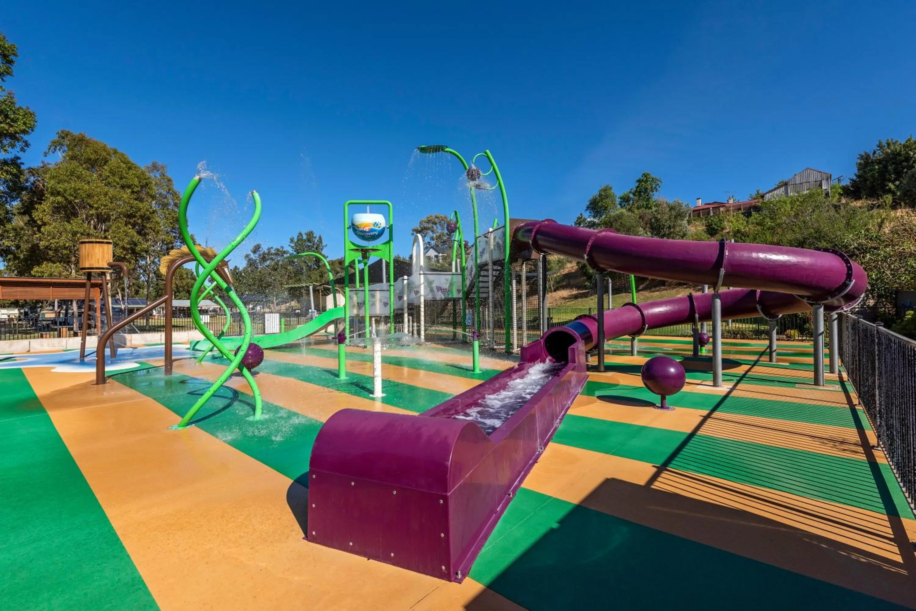 Aqua park in Discovery Parks - Barossa Valley
