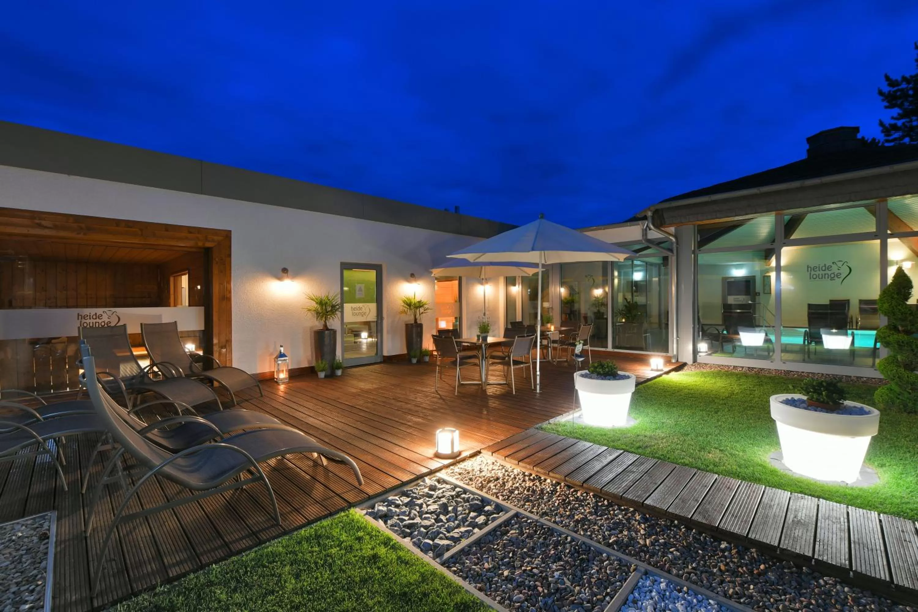 Patio in Landhotel Schnuck