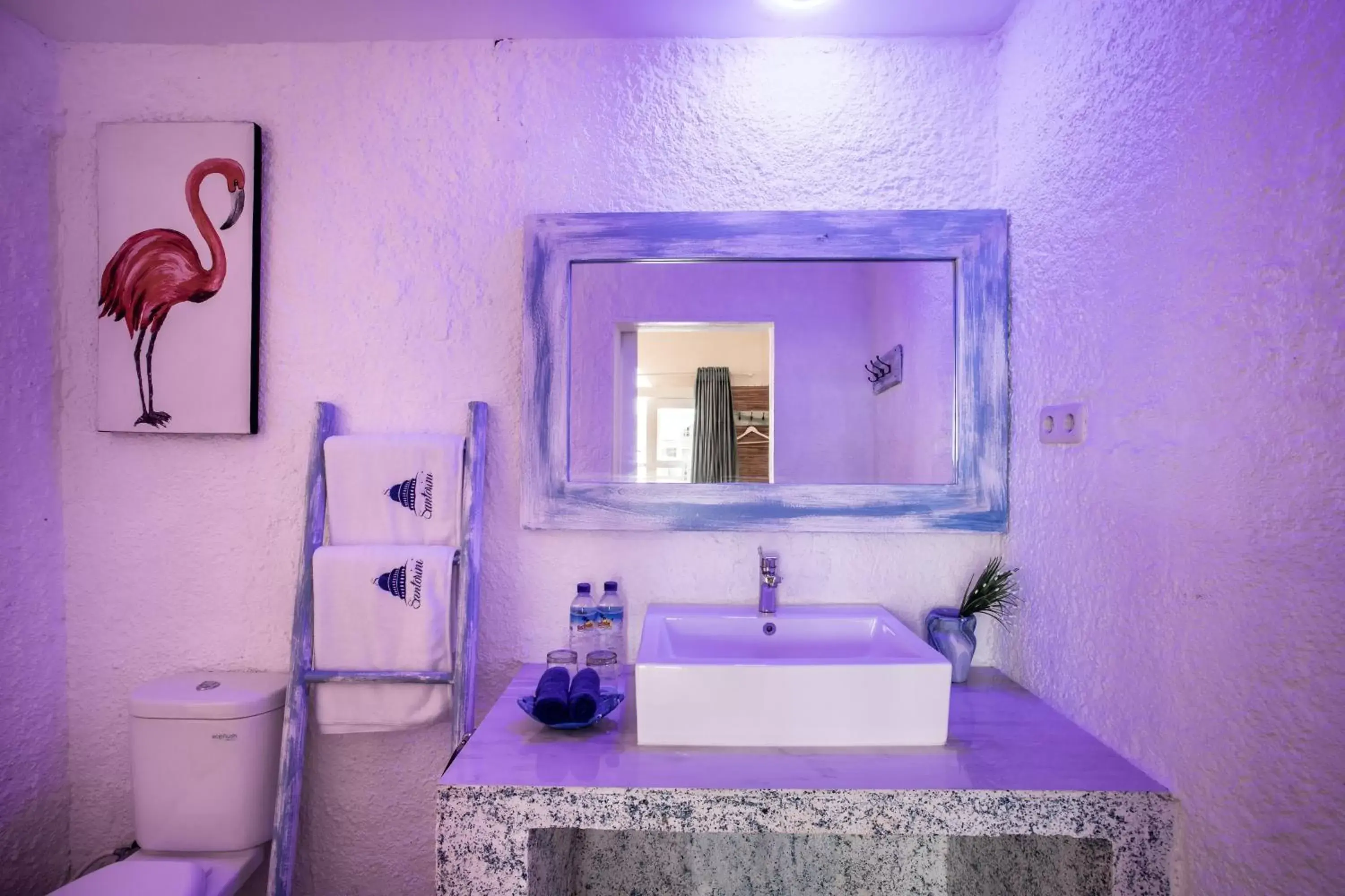 Bathroom in Santorini Beach Resort
