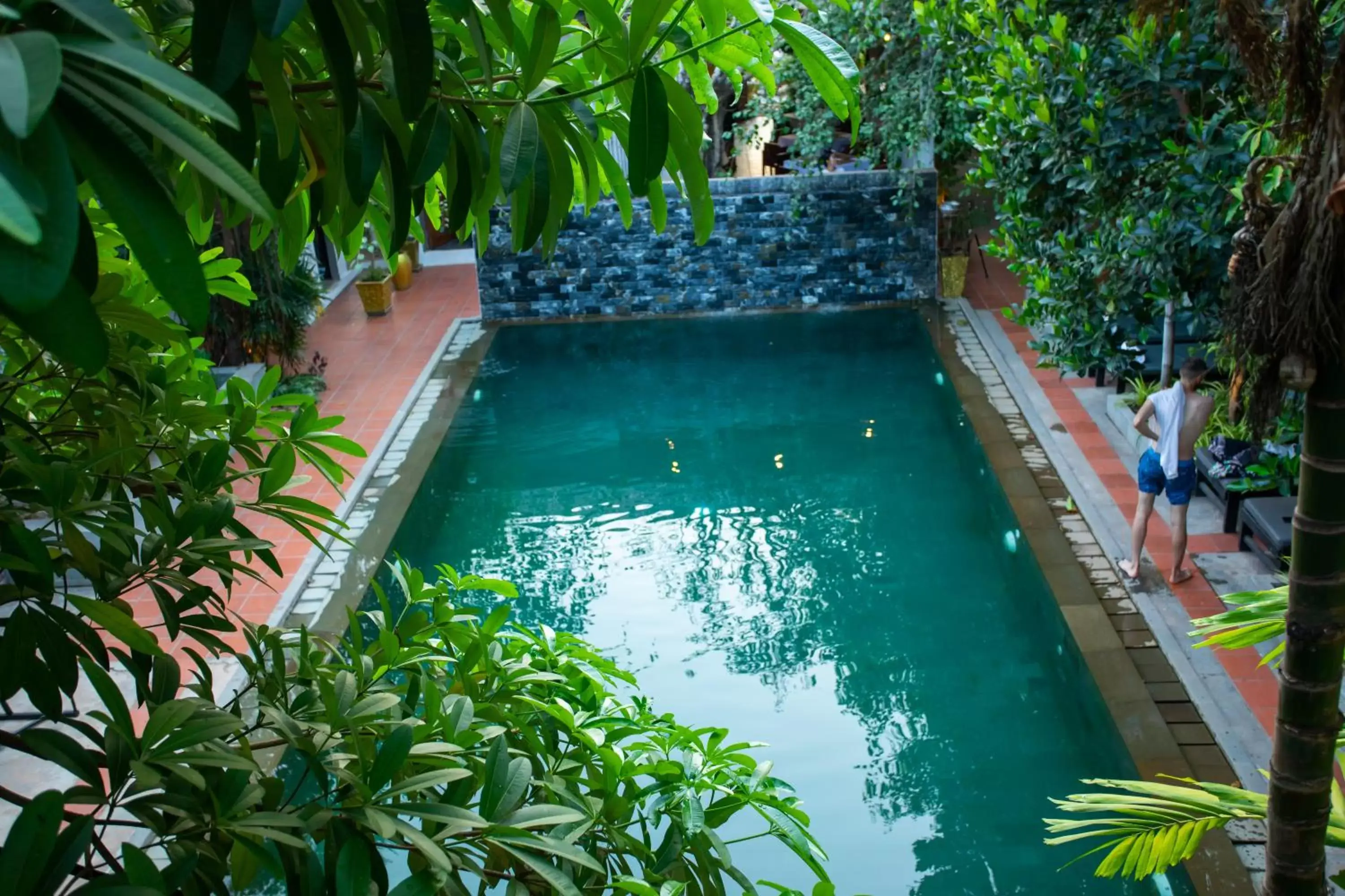 Pool View in Indra Porak Residence Hotel