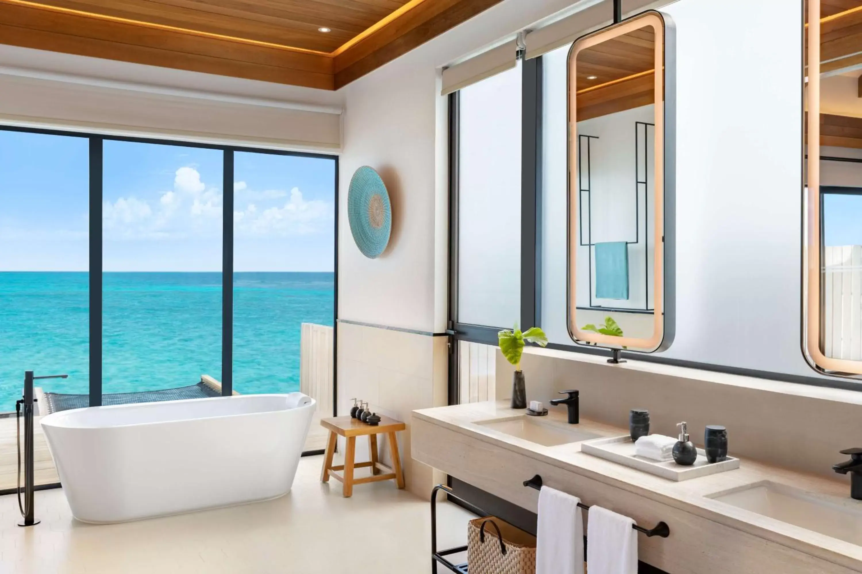 Bathroom in Hilton Maldives Amingiri Resort & Spa