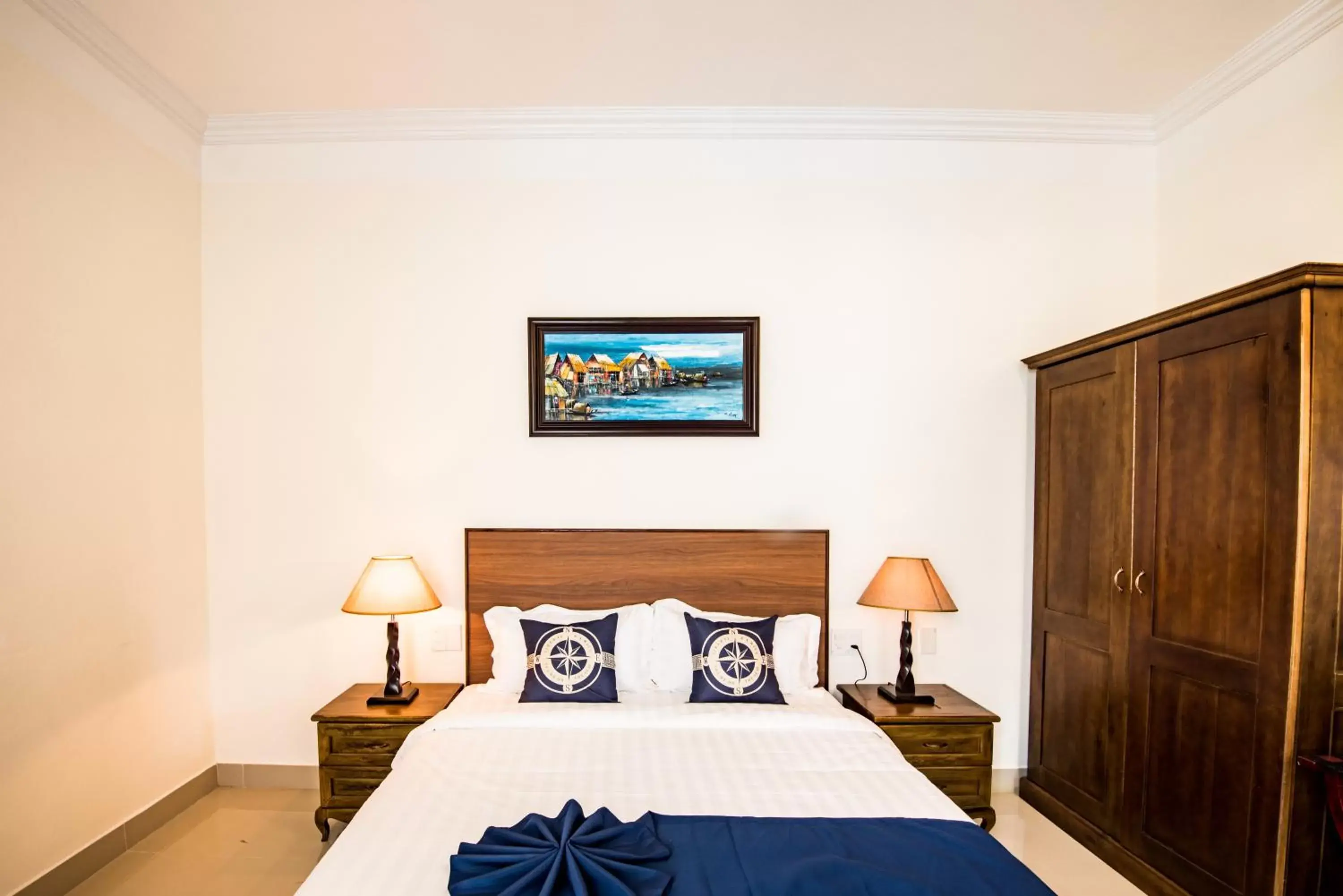 Bed in Santa Sea Villa