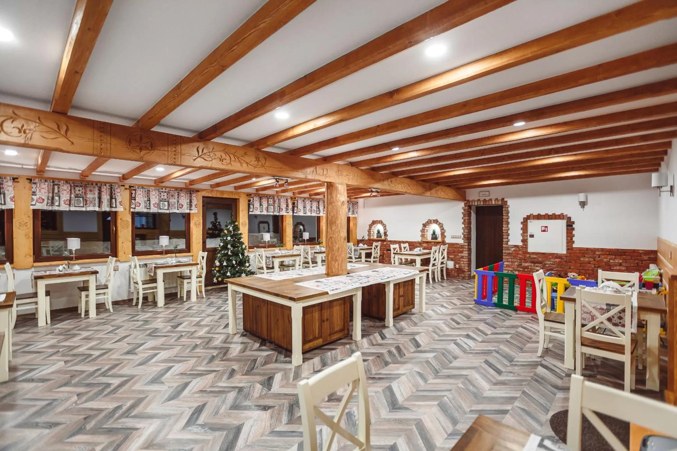 Seating area in Górskie Wspomnienie