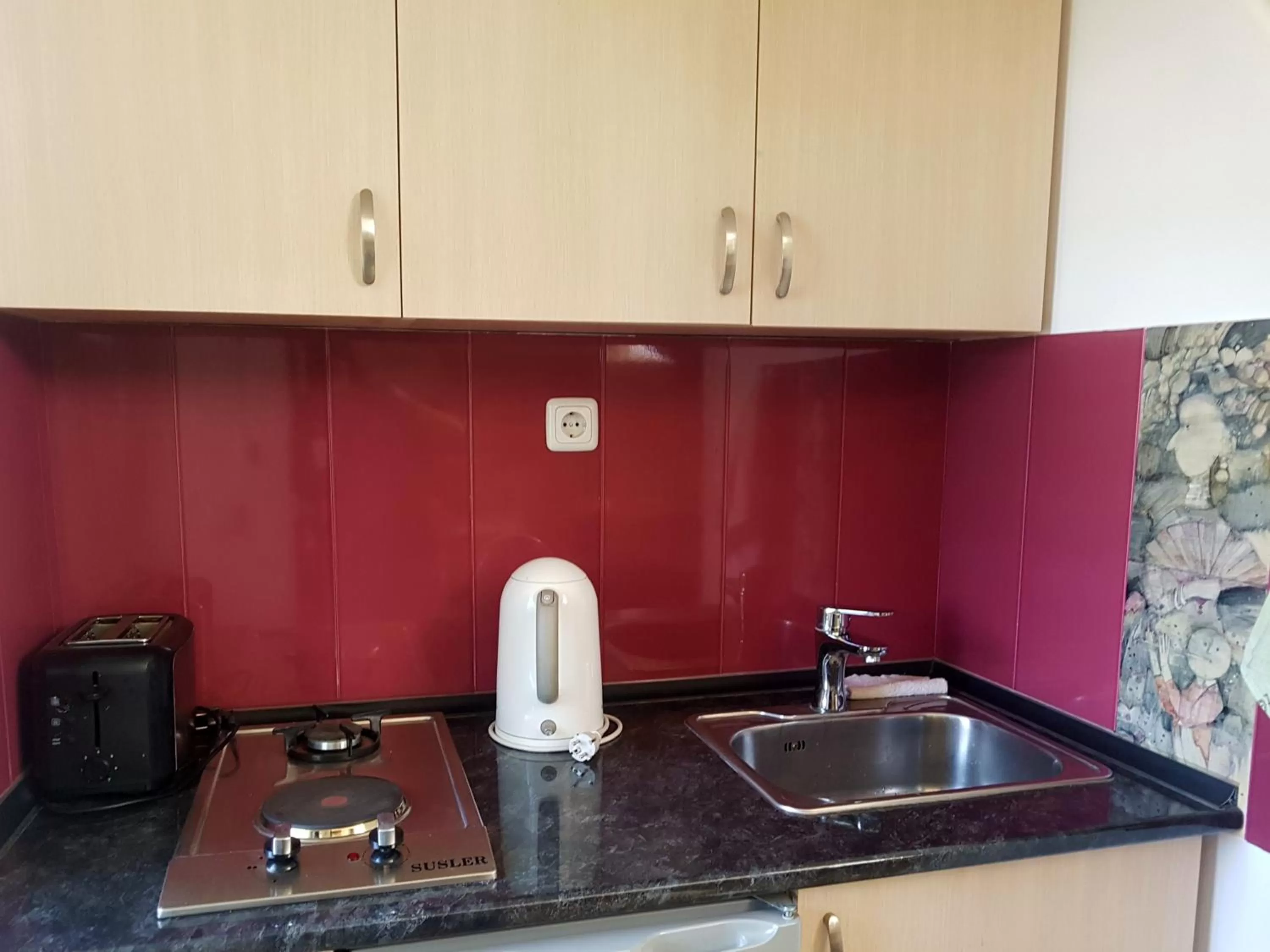 Kitchen or kitchenette in Armine's B&B