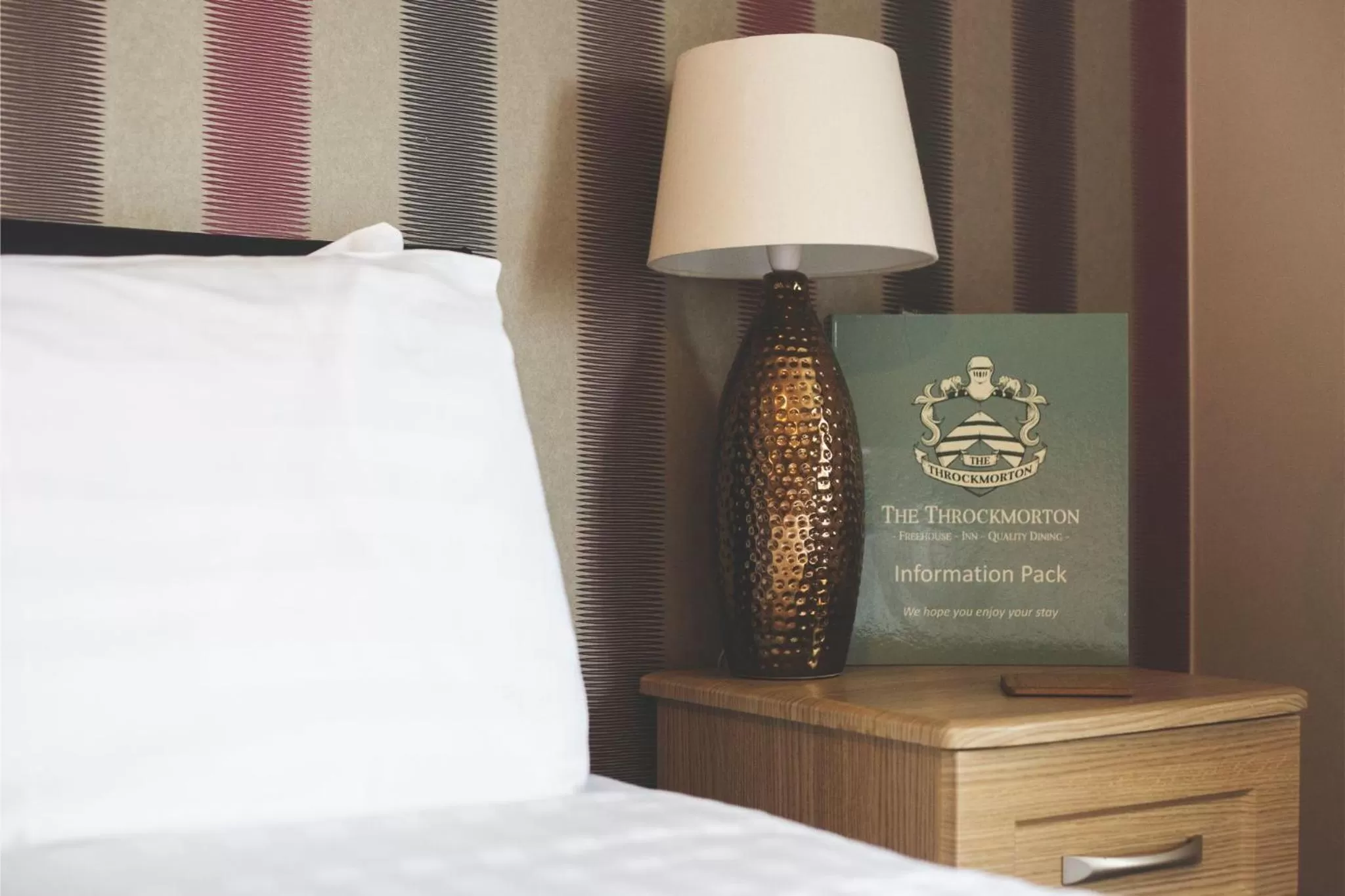 Decorative detail, Bed in The Throckmorton