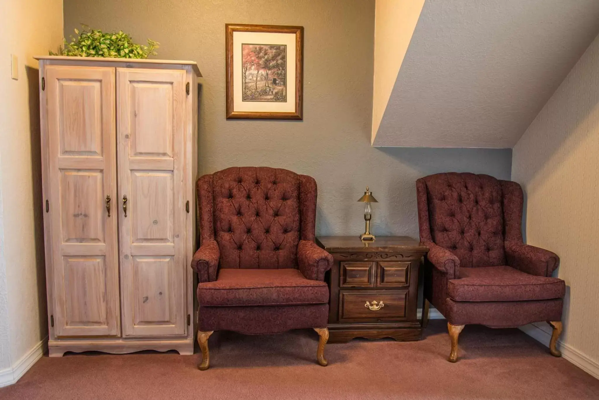 Property building, Seating Area in Grist Mill Inn