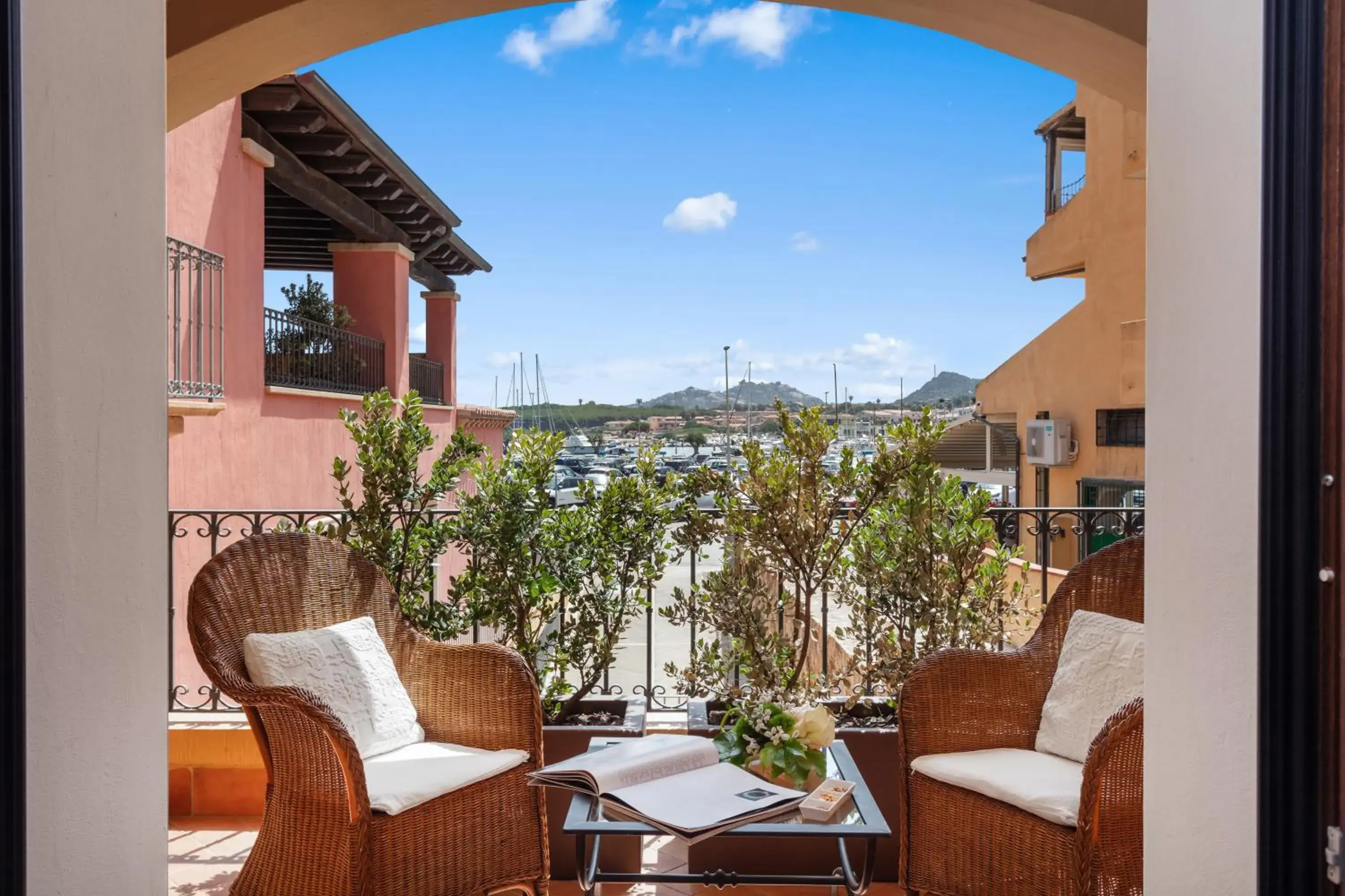 Balcony/Terrace in La Vecchia Fonte