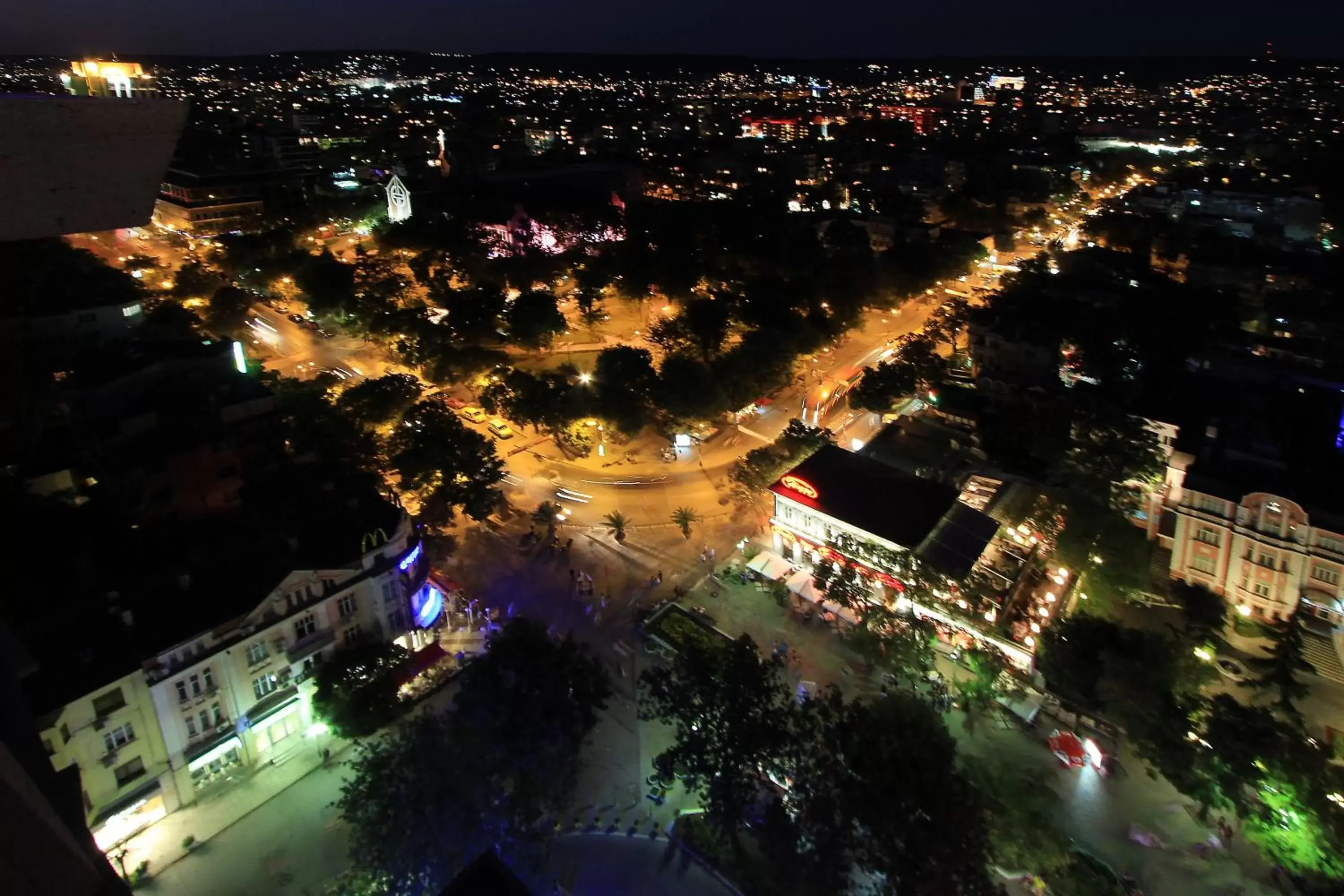 Bird's eye view, Bird's-eye View in Hotel & Casino Cherno More