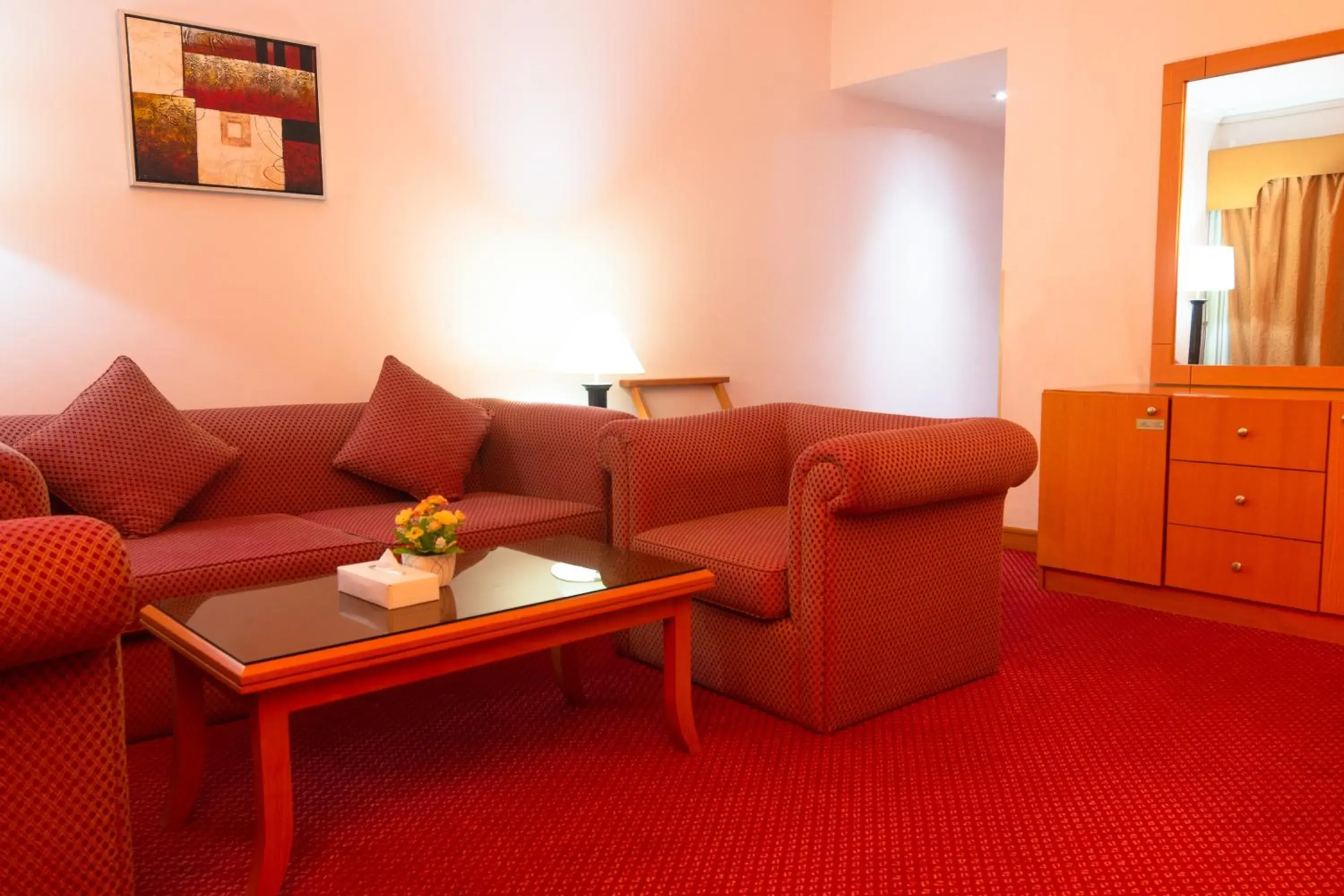 Living room, Seating Area in Golden Tulip Deira Hotel