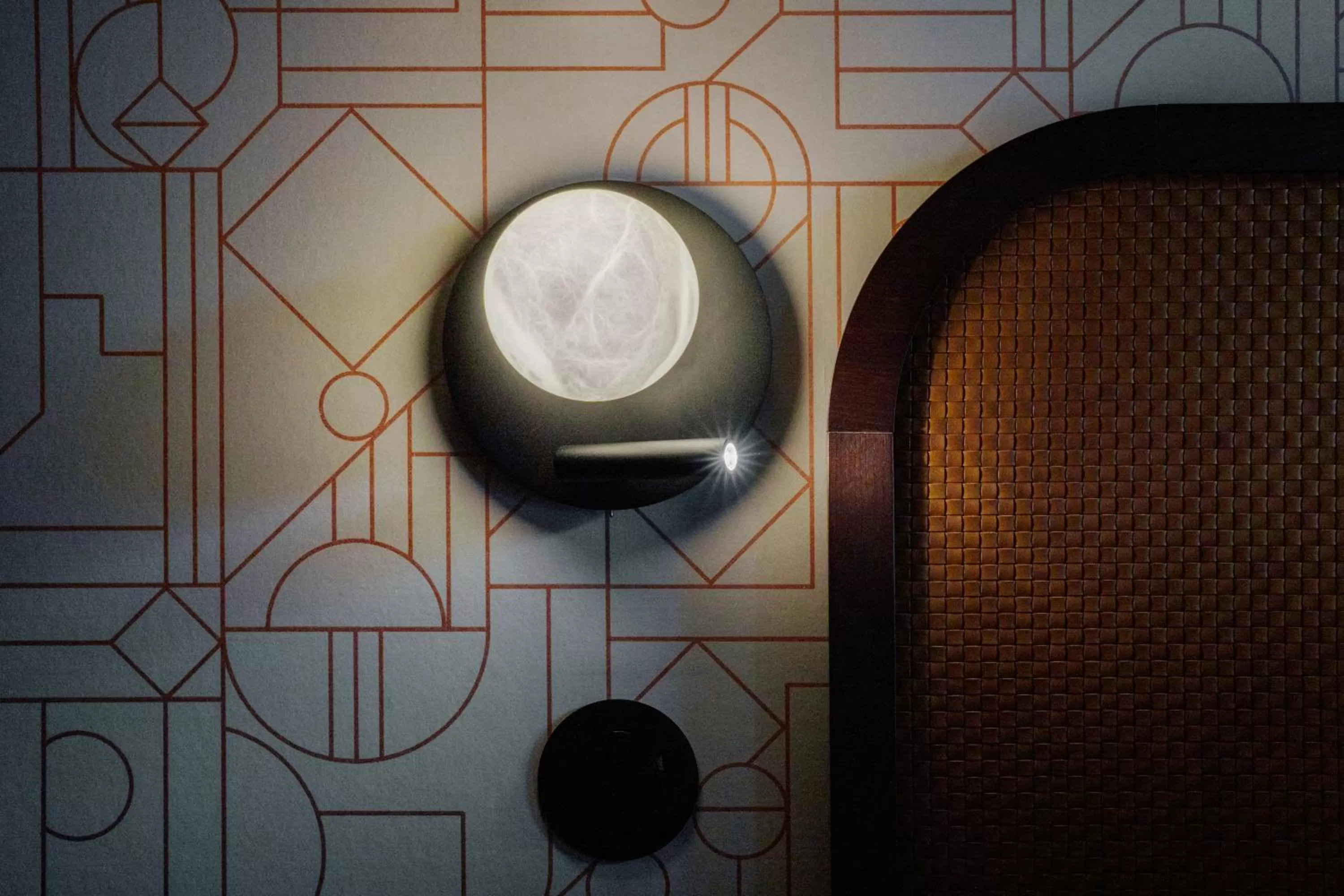 Decorative detail in Hôtel Riesner