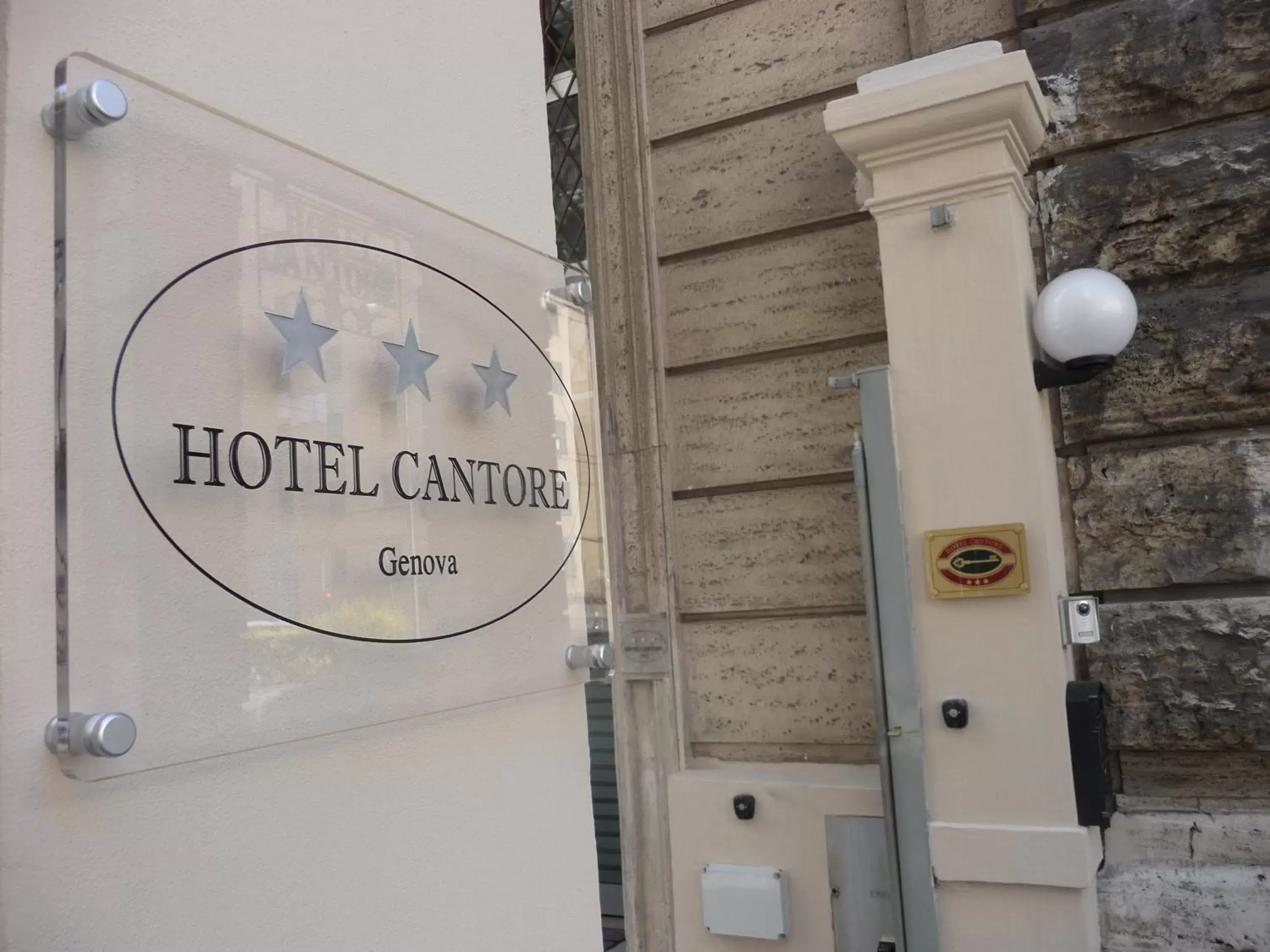 Facade/entrance, Property Logo/Sign in Hotel Cantore