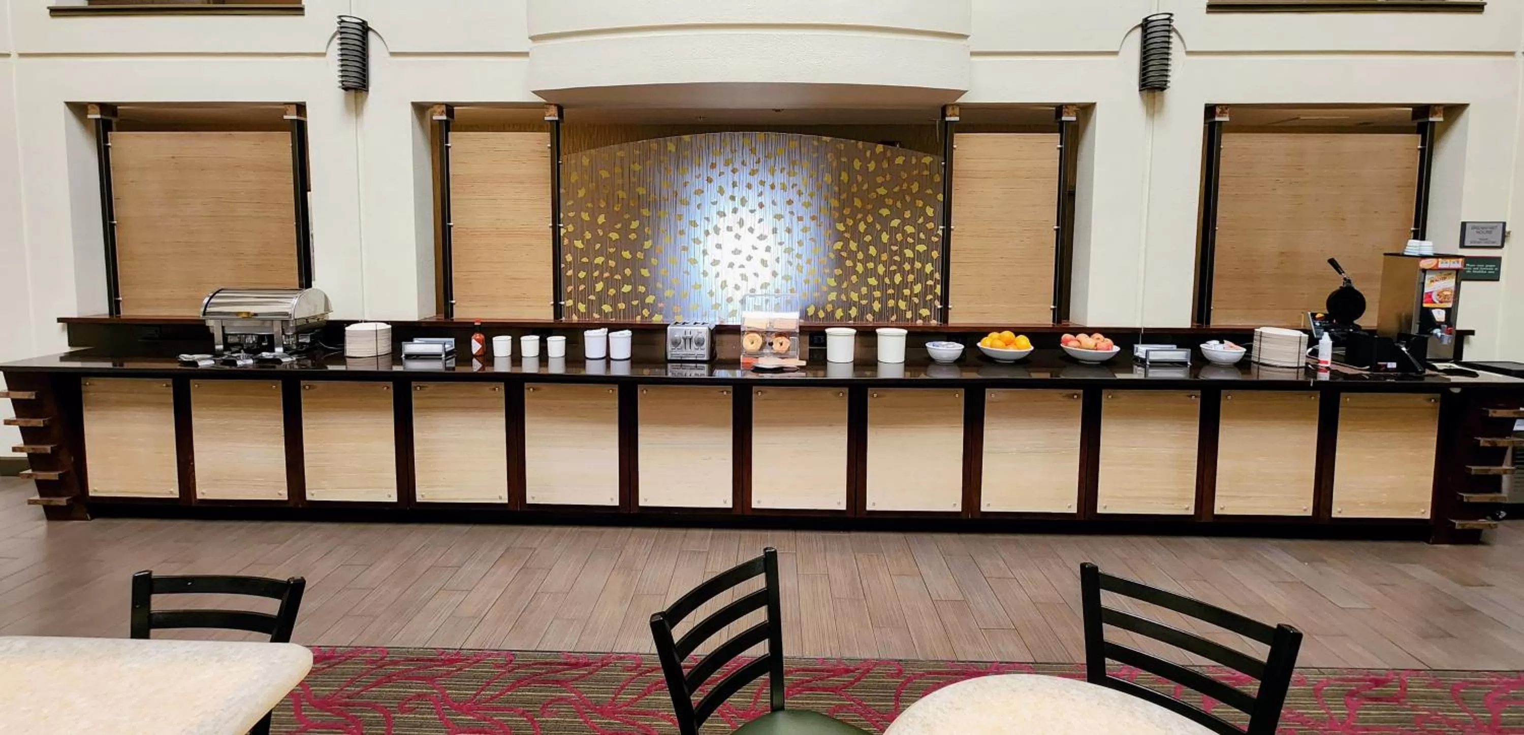 Buffet breakfast in Country Inn & Suites by Radisson, San Carlos, CA