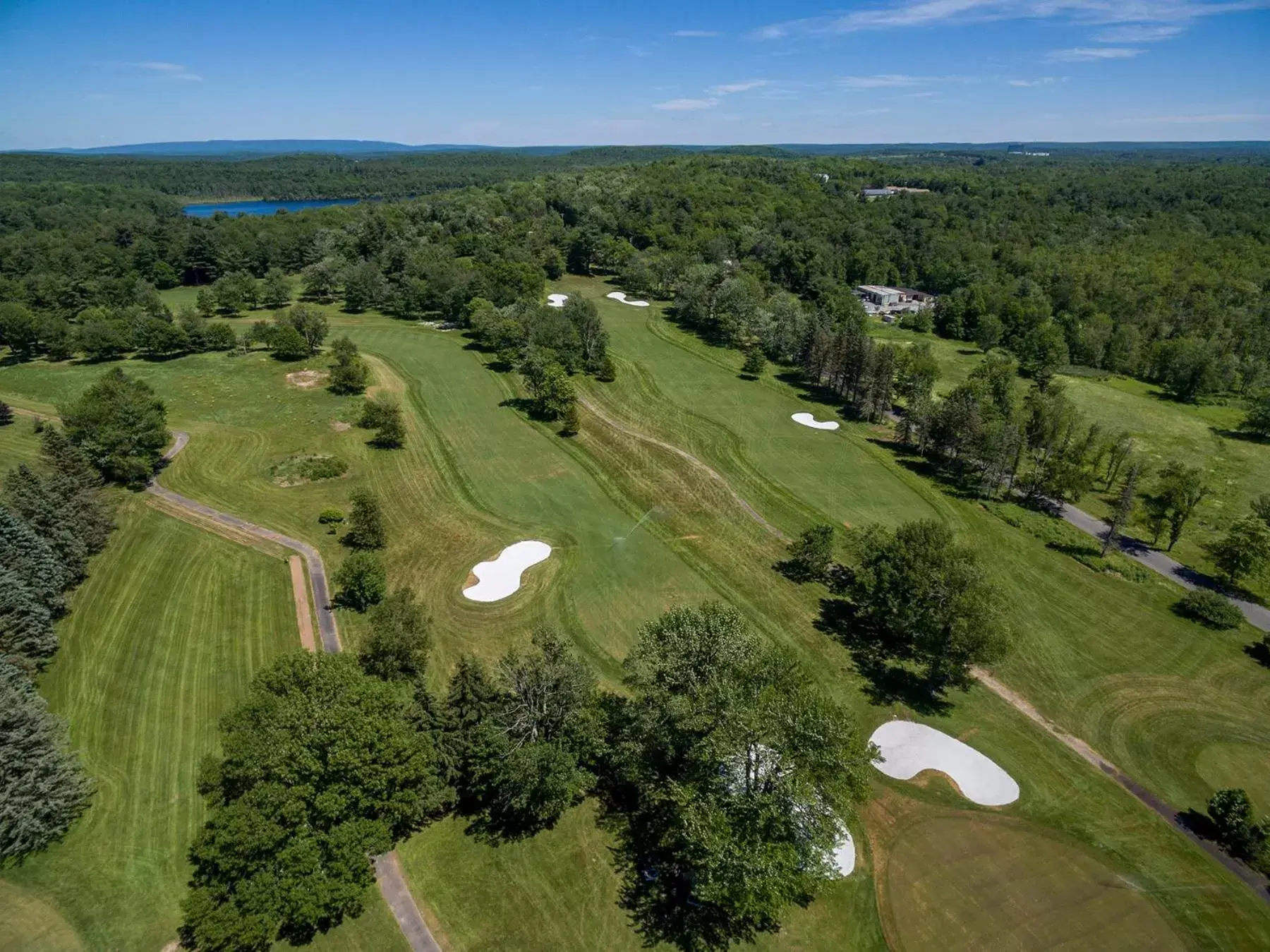 Neighbourhood, Bird's-eye View in YO1 Longevity & Health Resorts, Catskills