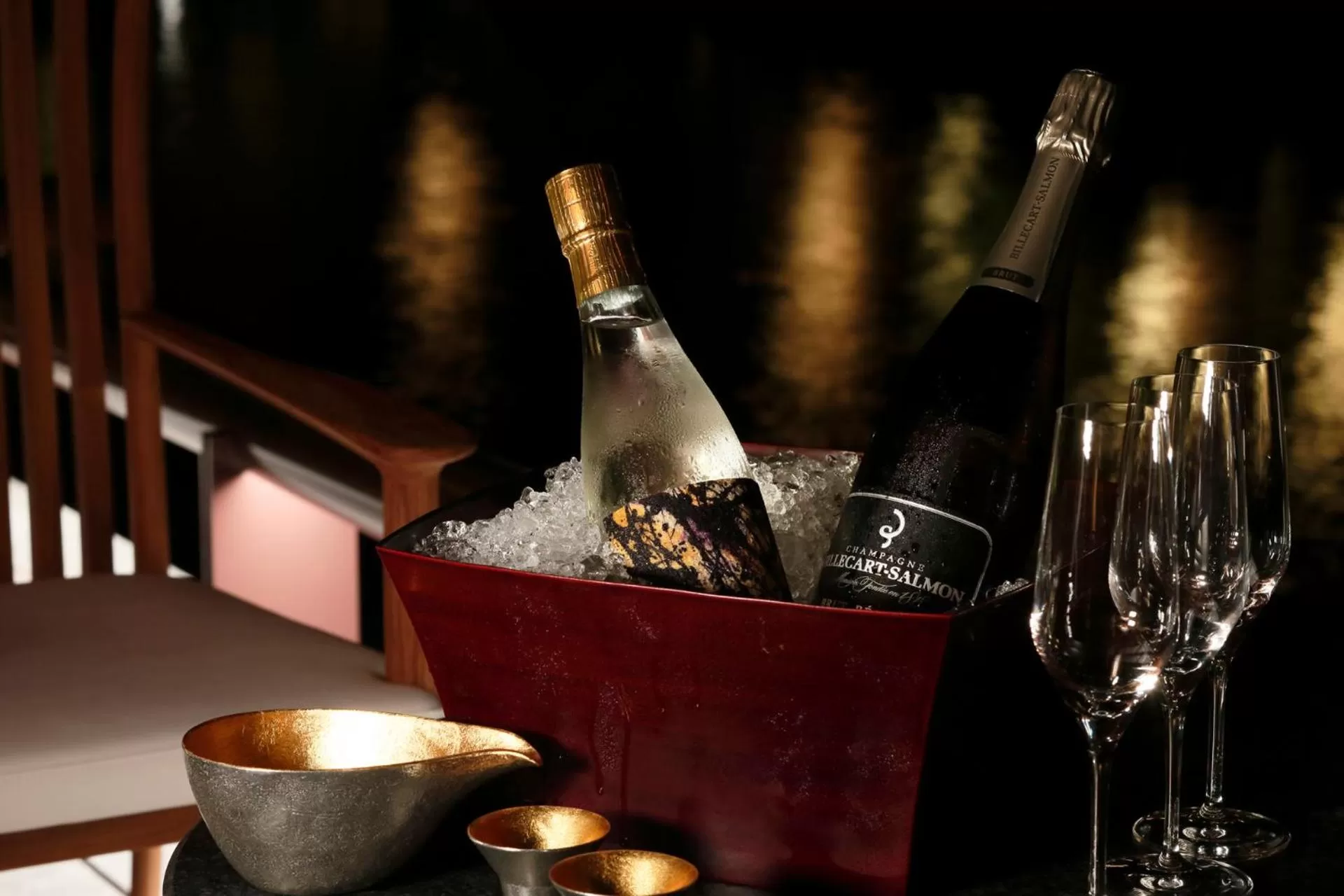 Alcoholic drinks in Four Seasons Hotel Kyoto