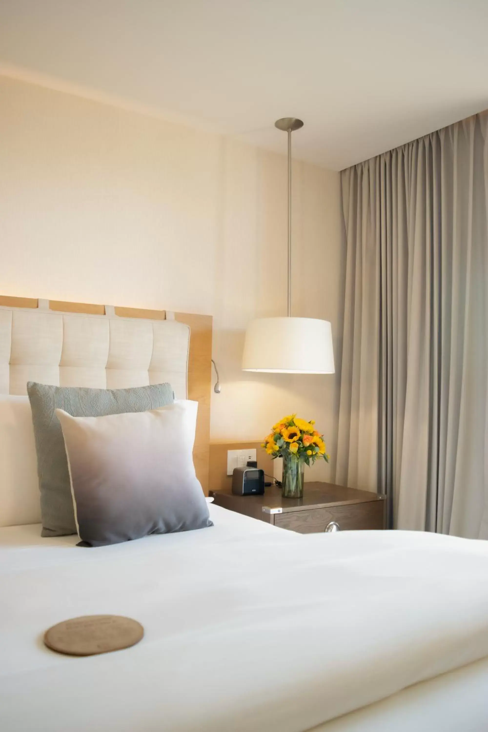 Bed in Cartesiano Boutique & Wellness Hotel