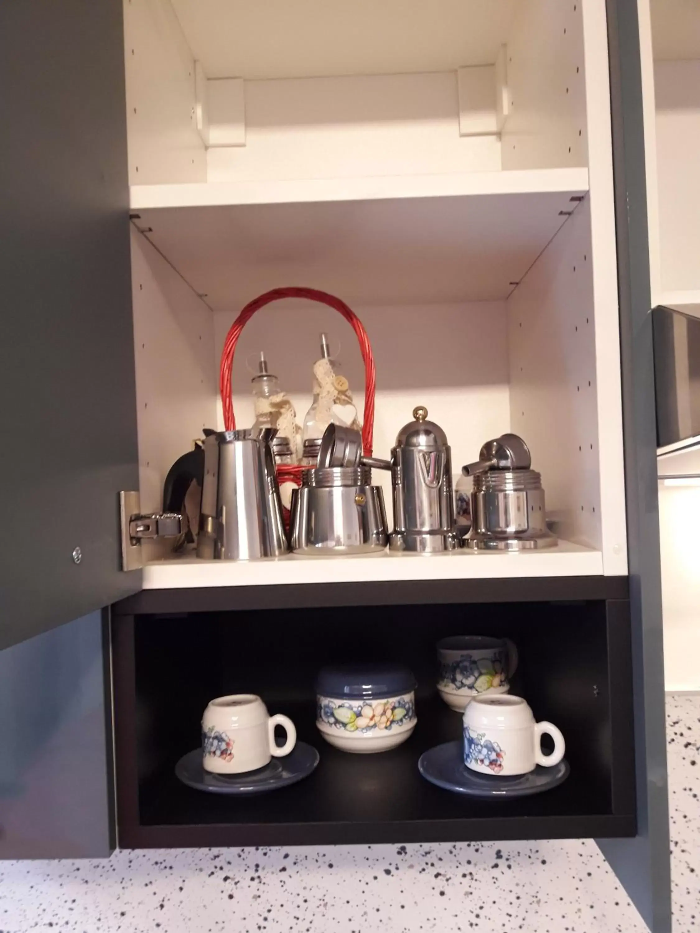 Kitchen or kitchenette, Coffee/Tea Facilities in b&b Tosches